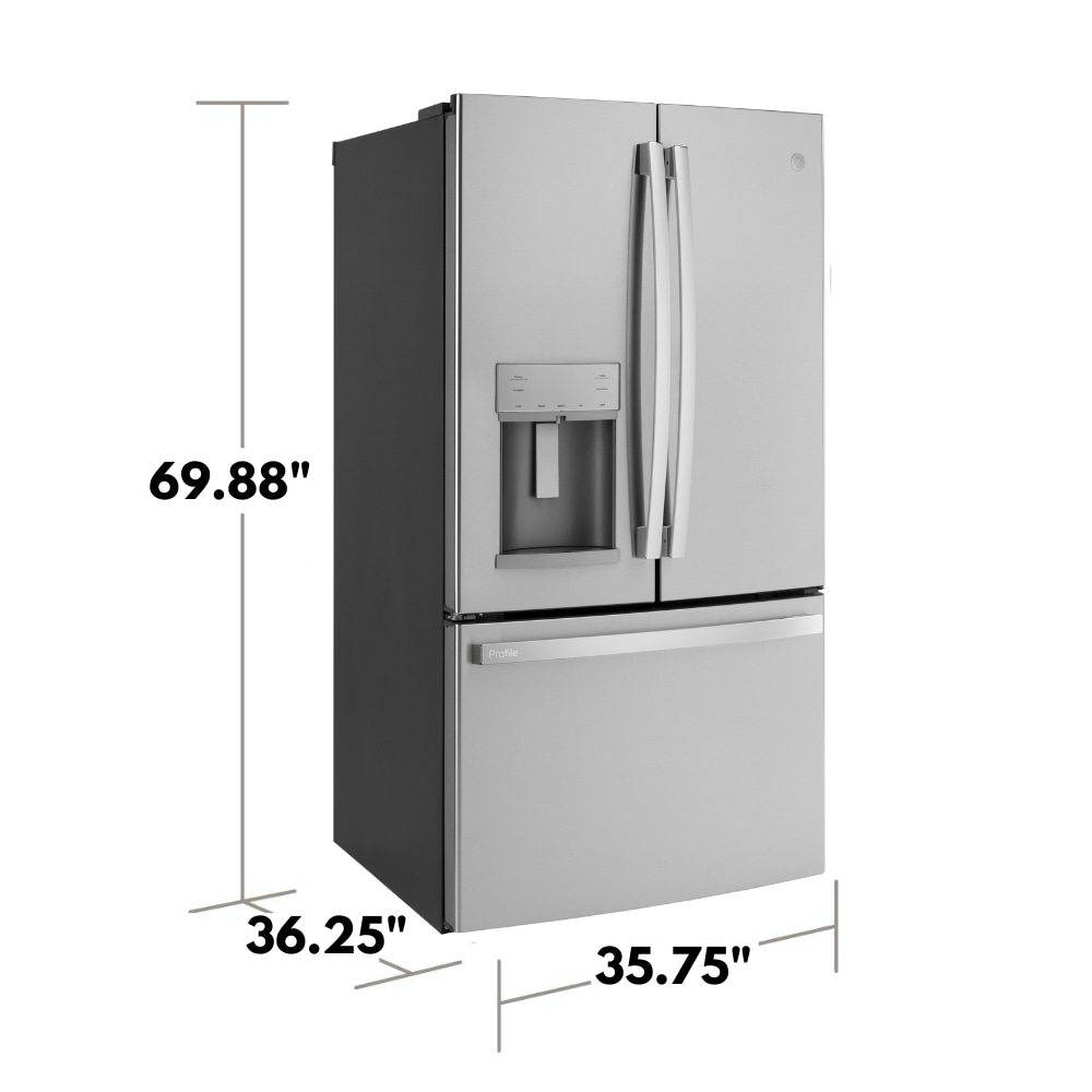 GE PFD28KYNFS French-Door-Refrigerators - View #16