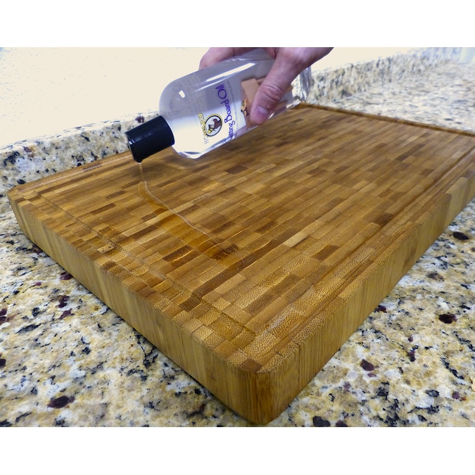 Howard Wood oils Clear Food-Grade Mineral Cutting Board Oil in the Wood ...