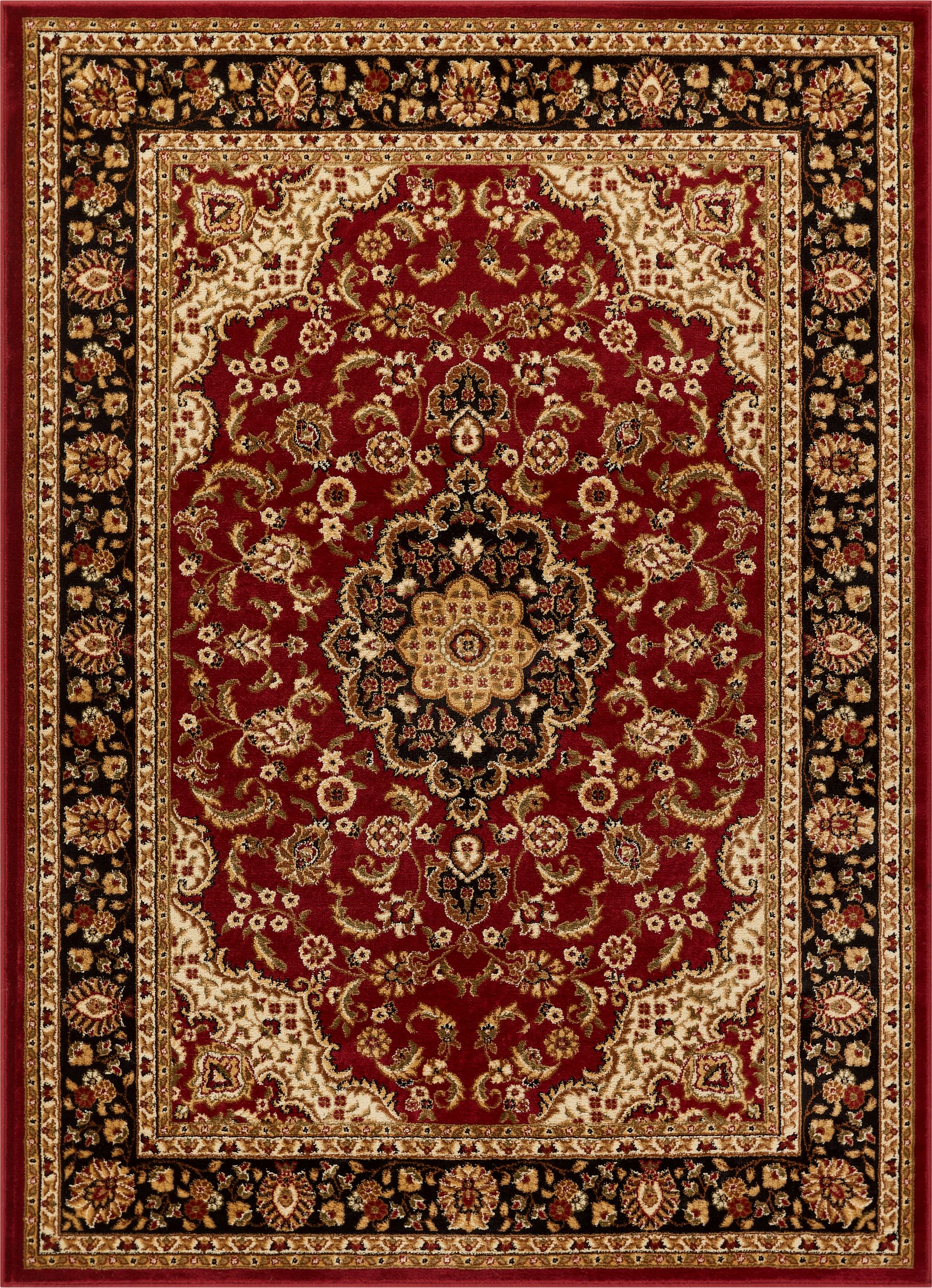 Traditional Oriental Formal Red Area Rug, Red Area Rug