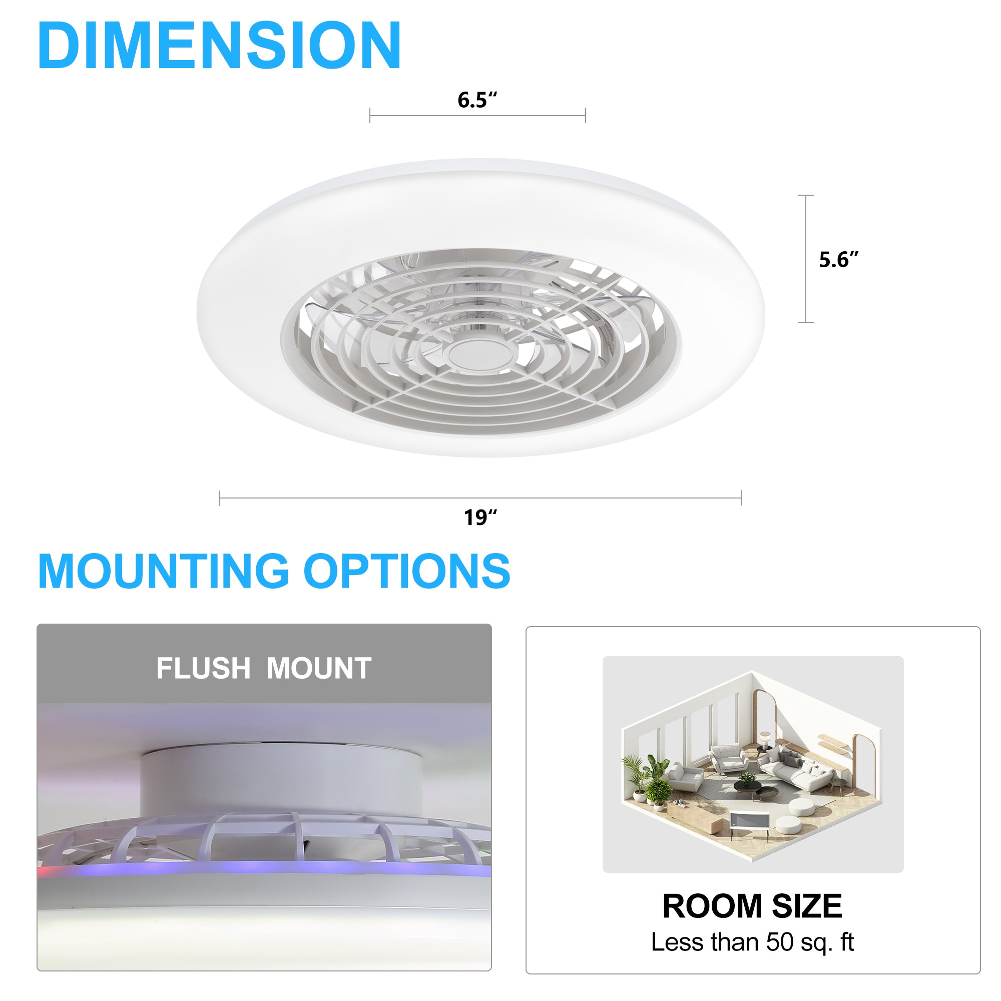 Breezary 24032-WH Ceiling-Fans - View #9