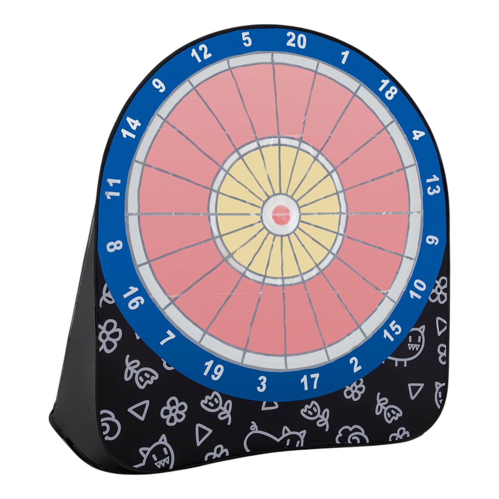 Slickblue - Soccer Dart Board Game Set with Kick Balls for Backyard Lawn Parties Picnics Schools ...