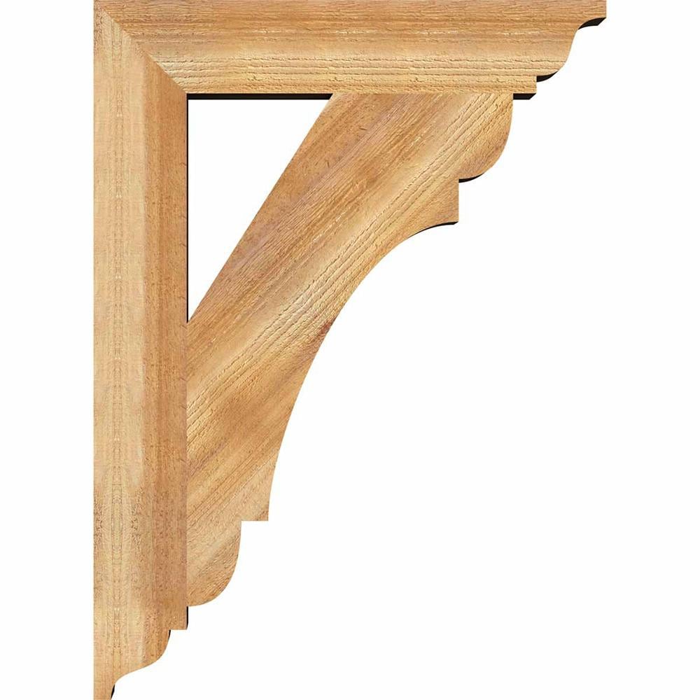 Ekena Millwork BKT04X22X30OLY01RWR Exterior-Brackets-Braces - View #3