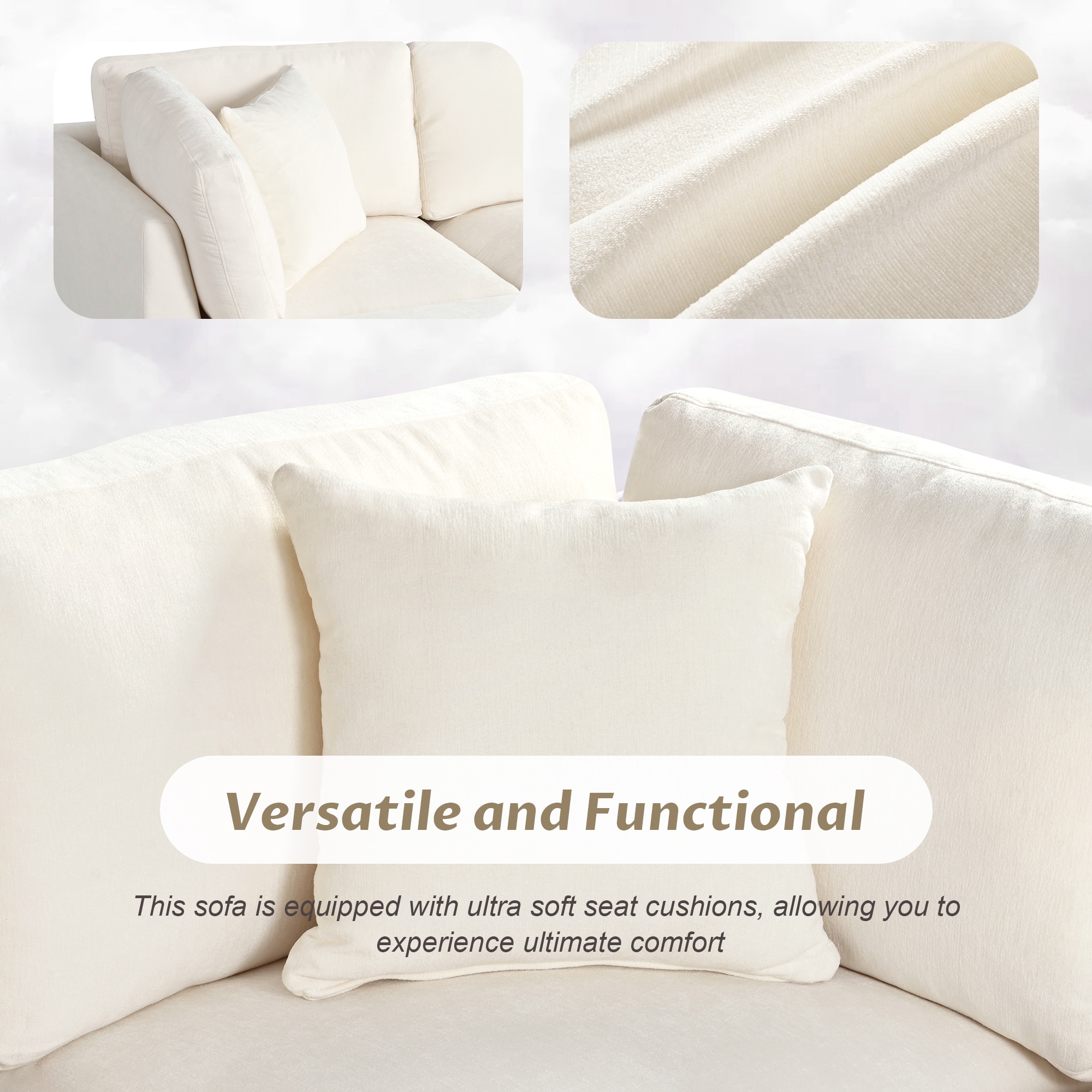 SINOFURN SYA020373BG Sofas-Loveseats - View #5