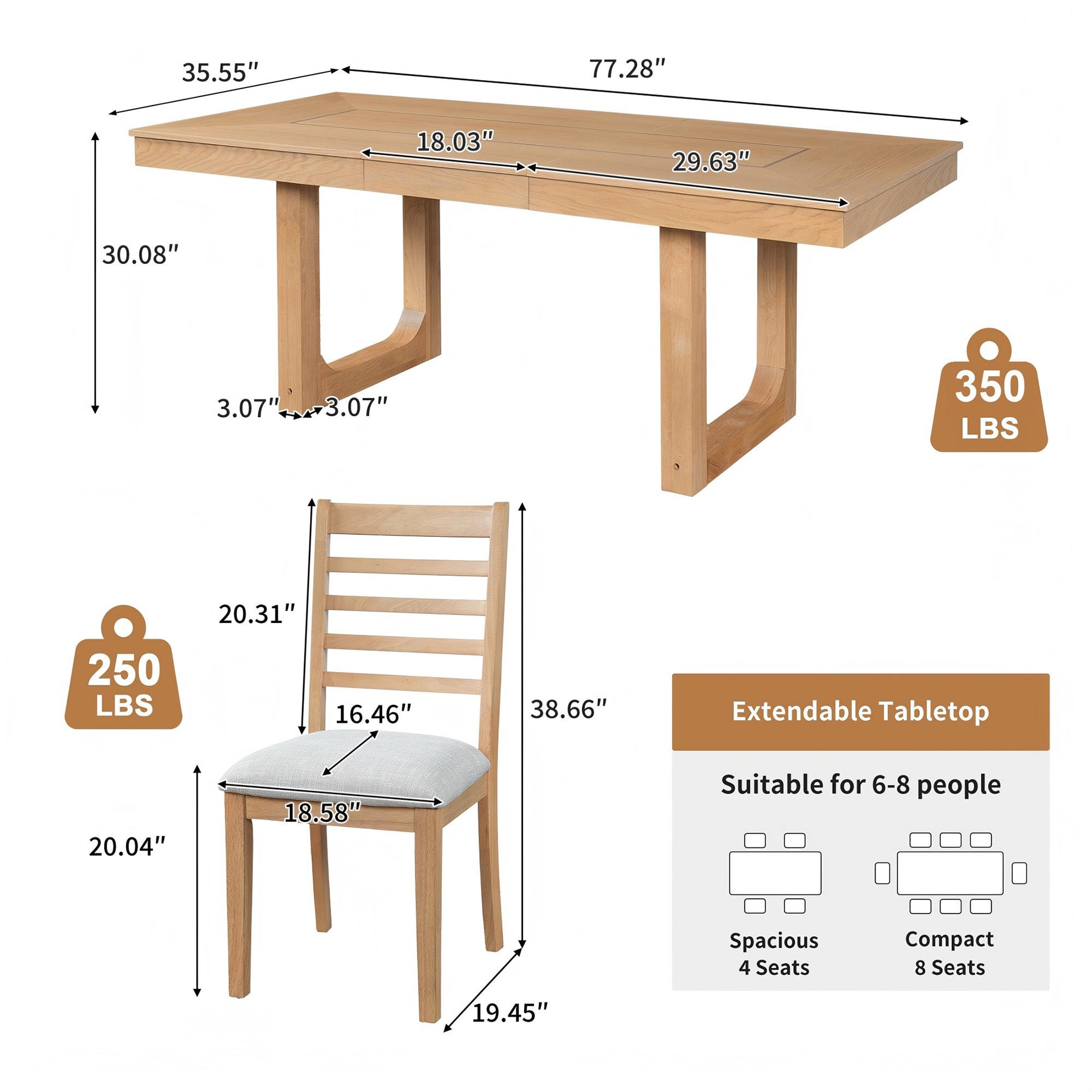 SINOFURN SYA010207GN Dining-Sets - View #10
