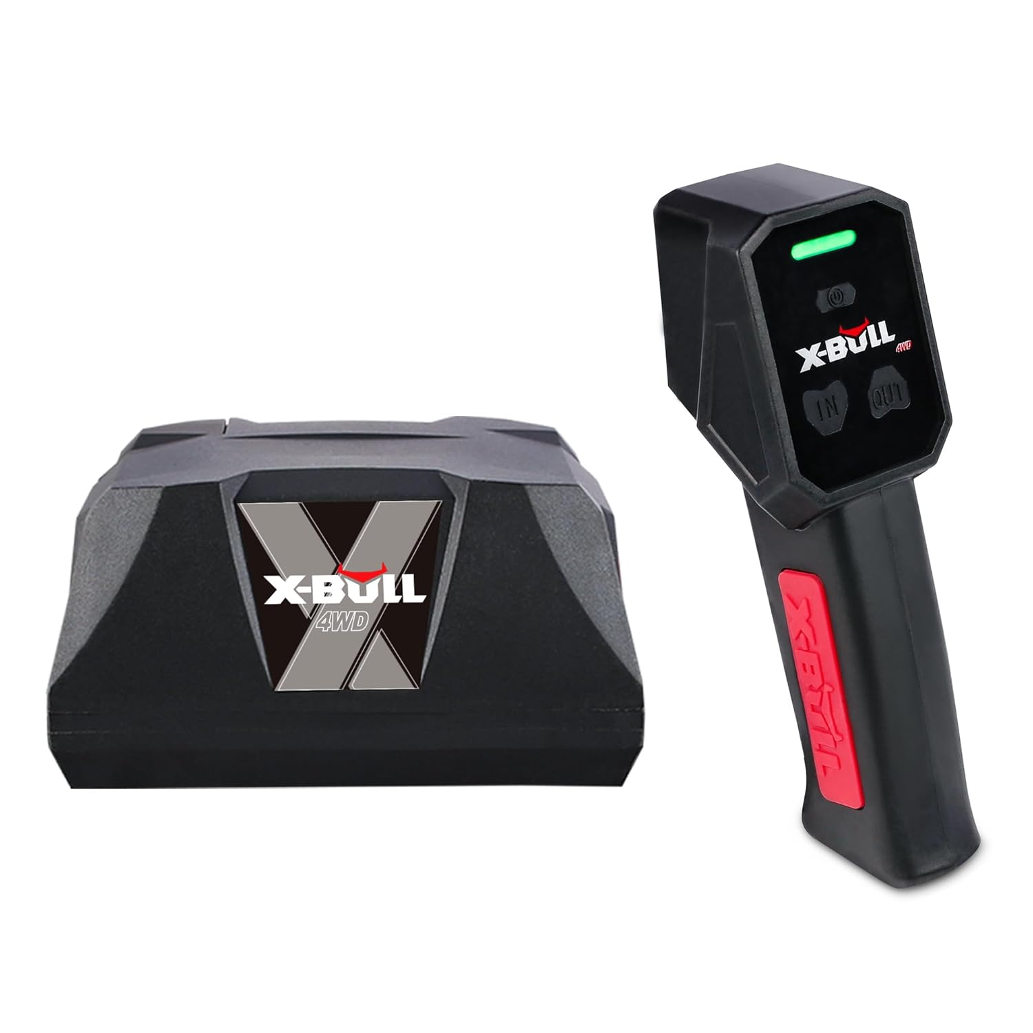 X-BULL Winch Control Box with Multifunction Remote Control for 10000 to 13500 lb 12V Electric Winches