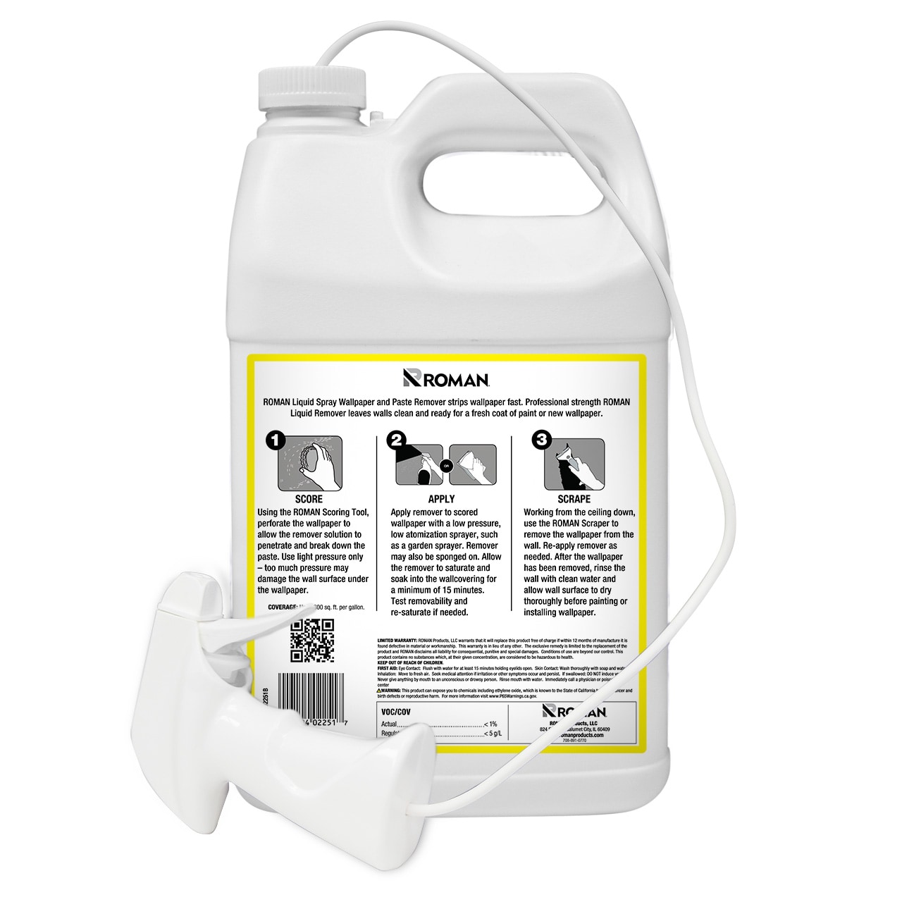 Liquid Wallpaper Spray Remover PIRANHA™ - ROMAN Products