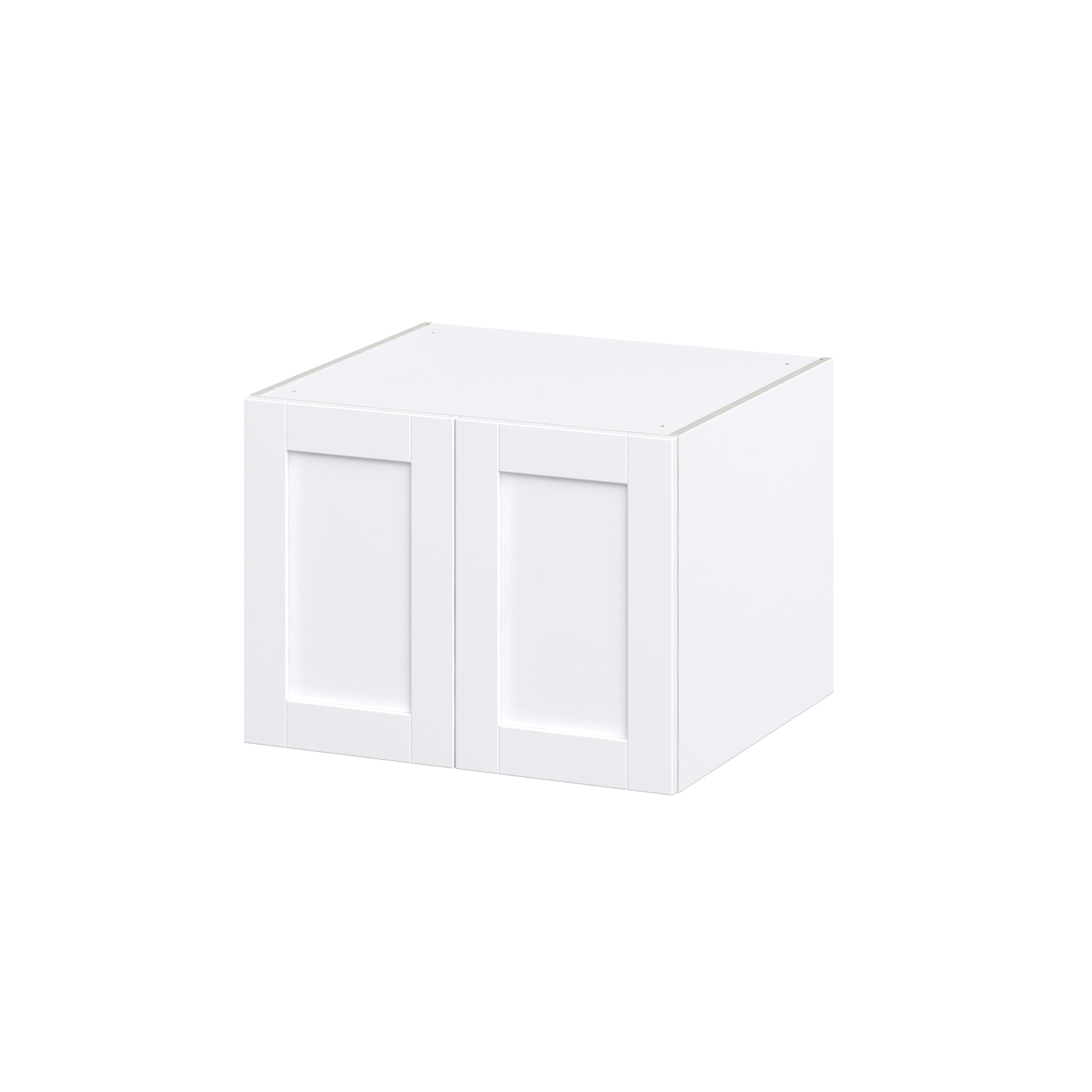 Hugo&Borg Rosemont 33-in W x 20-in H x 24-in D Glacier White Wall Fully Assembled Cabinet (Recessed Panel Shaker Door Style)