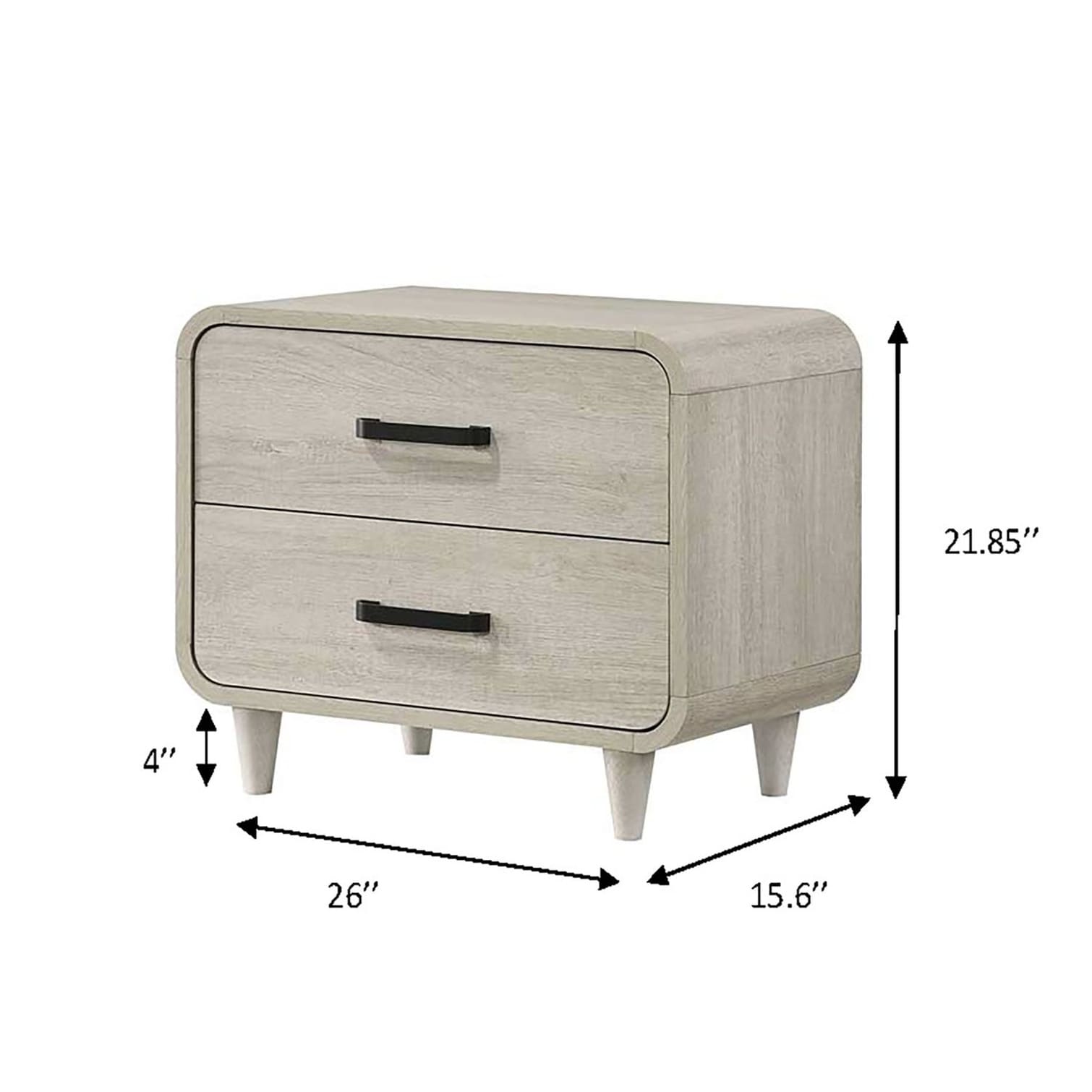 BBabe T9G8PND2YIKC nightstands - View #5