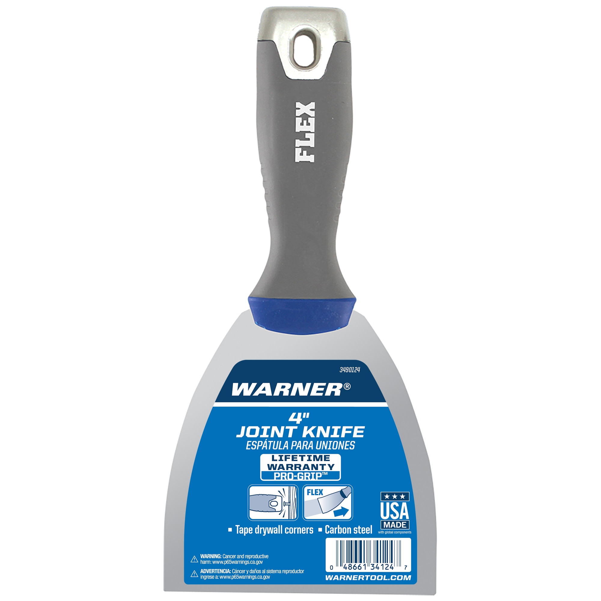 Warner 4-in x 8.5-in Steel Joint Knife