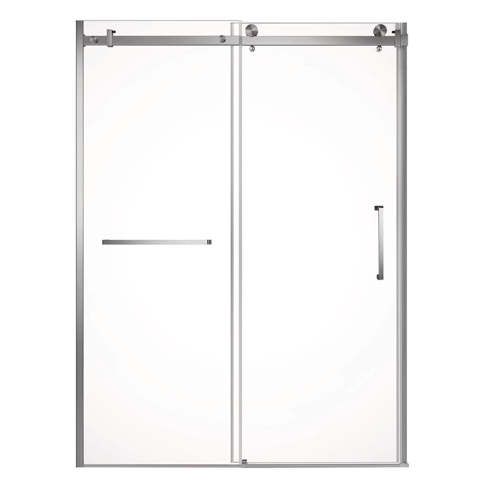 Kingston Brass  SSD60768KR Prato 76 Inch High x 2516 Inch Right Handed Wide Sliding Frameless Shower Door with Tempered Glass