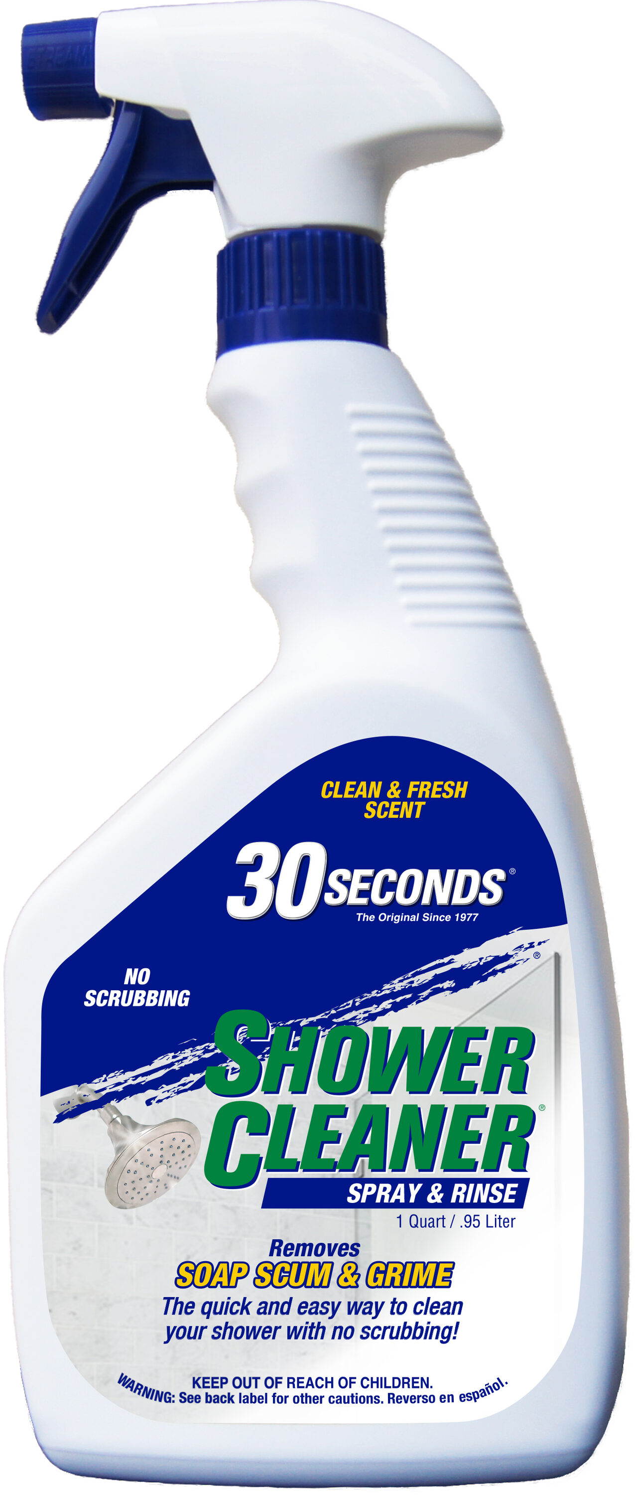 30 SECONDS 32-fl oz Clean and Fresh Scent Shower and Bathtub Cleaner in the  Shower & Bathtub Cleaners department at