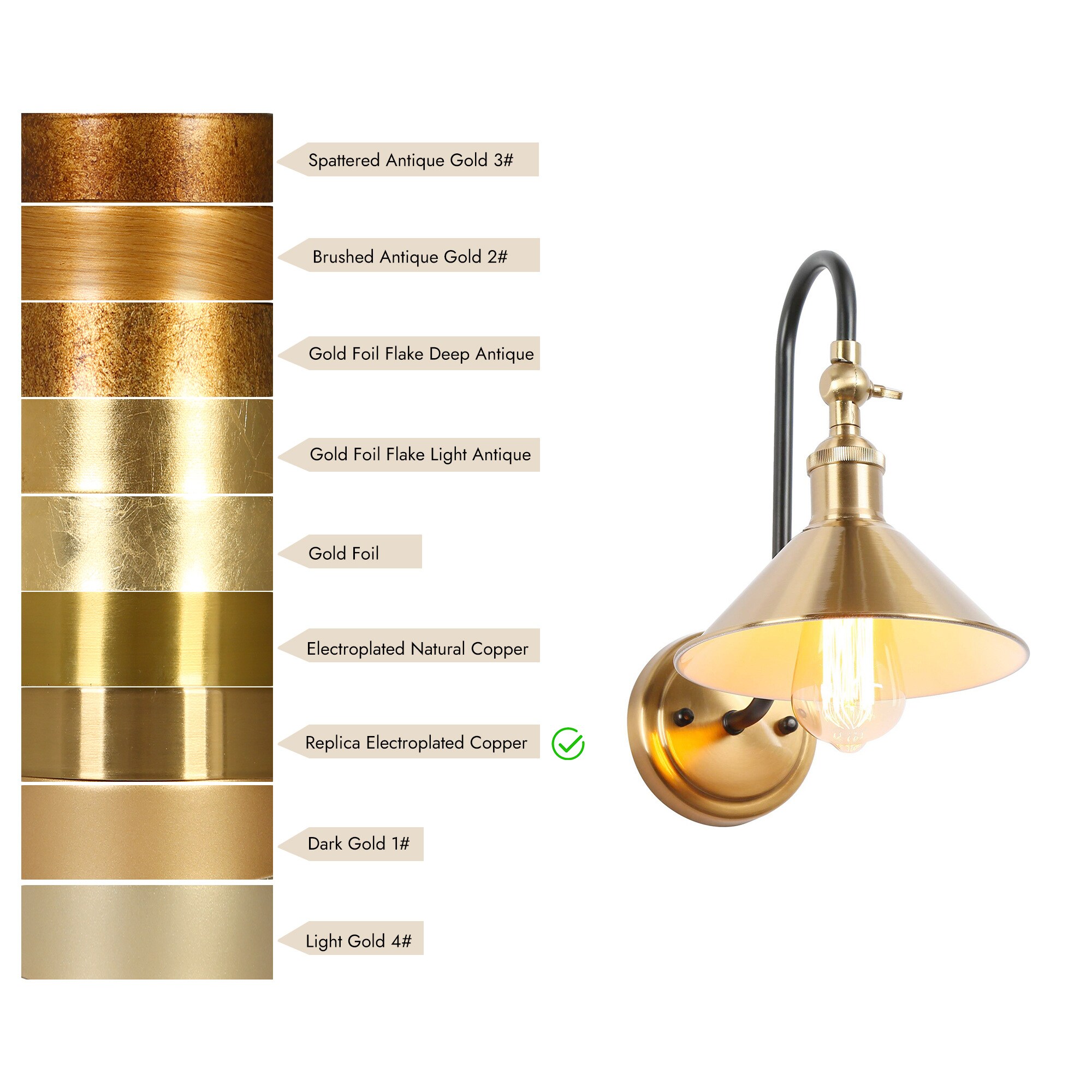 2 Onesto Lighting Zenda Brass Wall Sconce outlet Lighting with LED Bulb