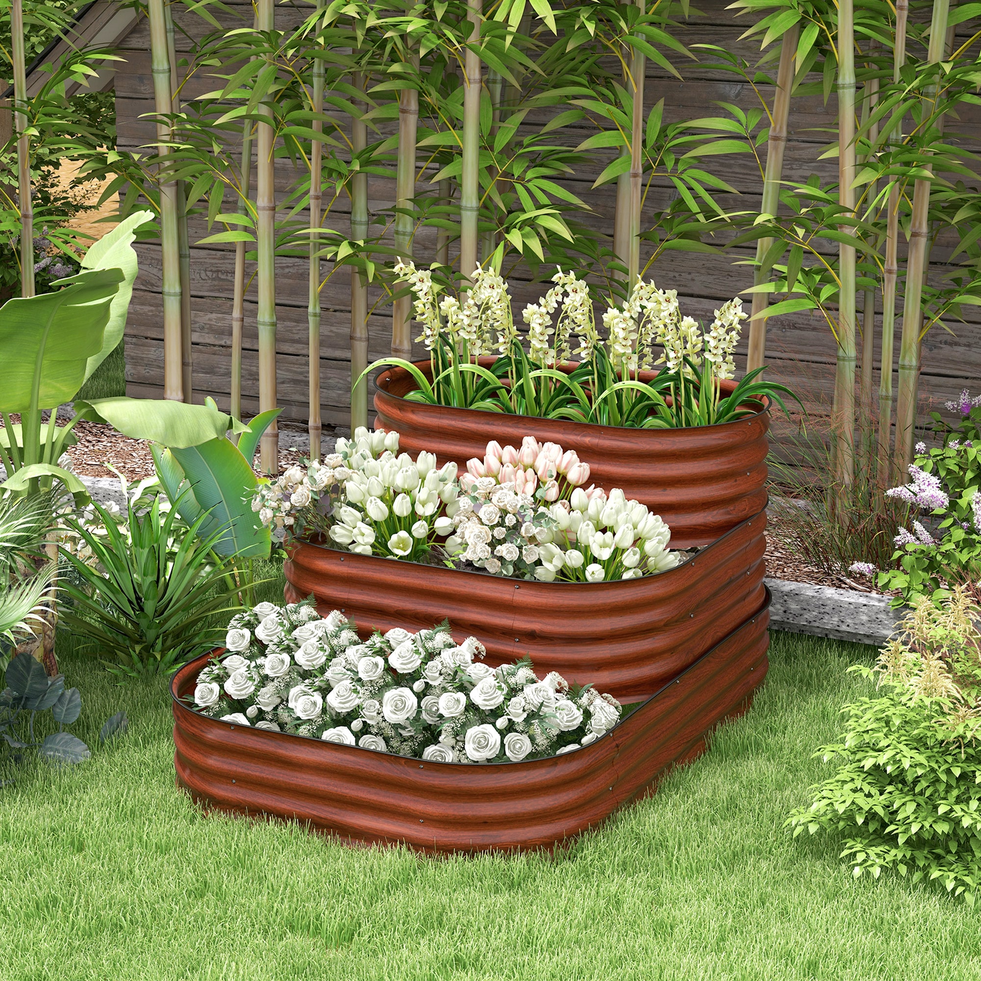 Damerin W222RA Raised-Garden-Beds - View #3