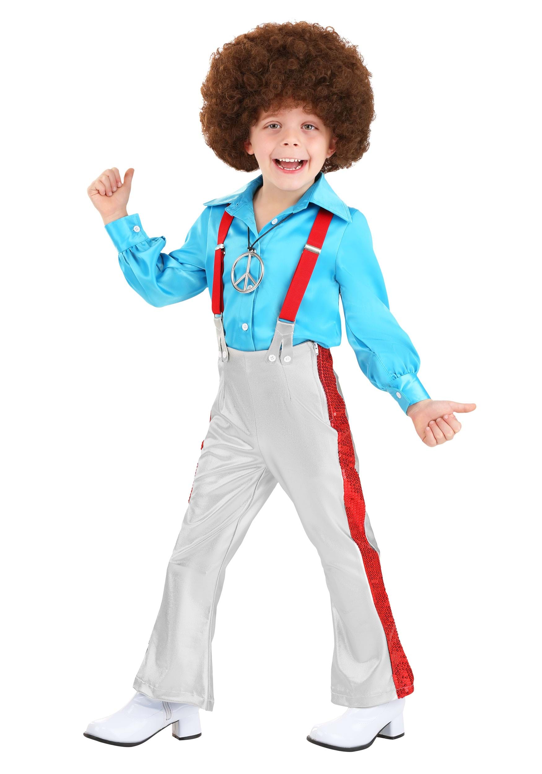 HalloweenCostumes.com FUN2235TD-4T FUN Costumes Funky Disco Toddler Costume 4T
