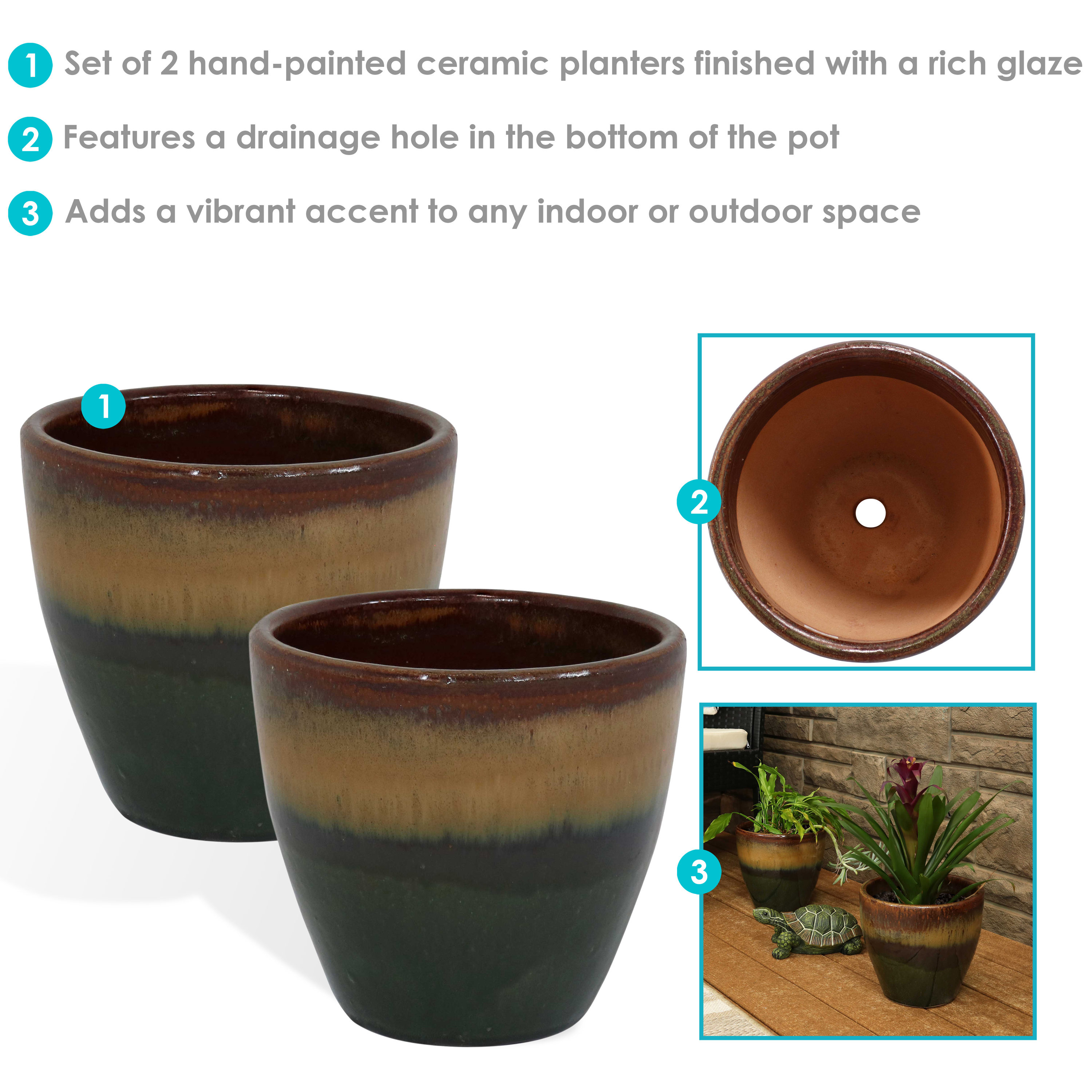 Sunnydaze Decor AP-169 Planter-Window-Box - View #7