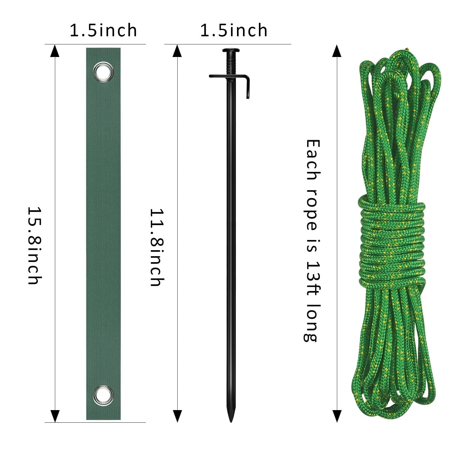 Adrinfly LAD0421S14 Tree-Stakes-Ties - View #6