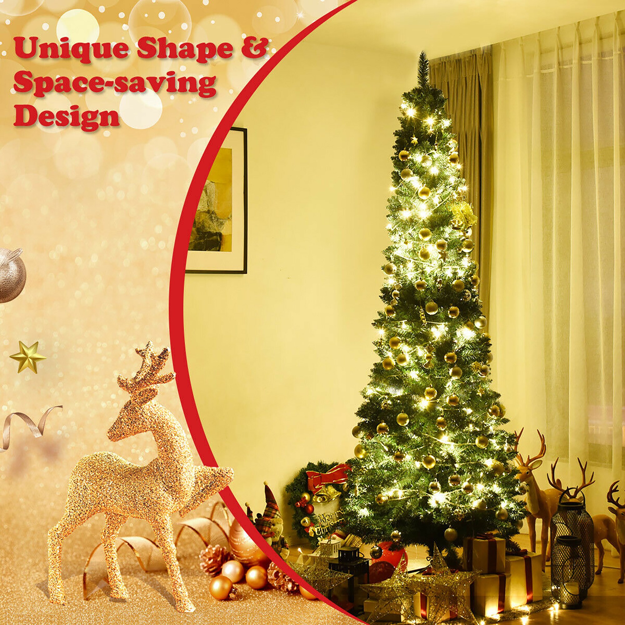 Forclover ALHY-655CM Artificial-Christmas-Trees - View #5