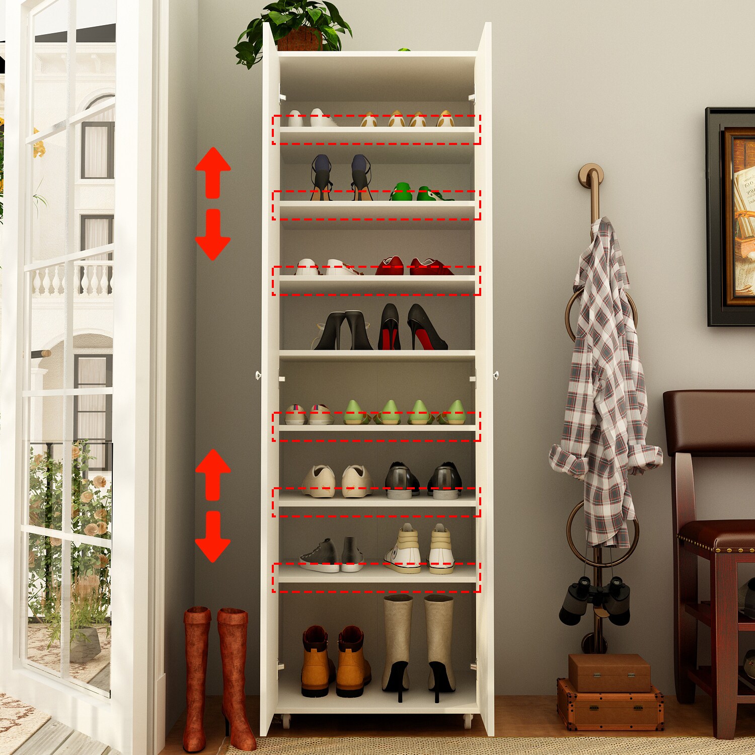 FUFU&GAGA LNN-KF200174-01 Shoe-Racks - View #5