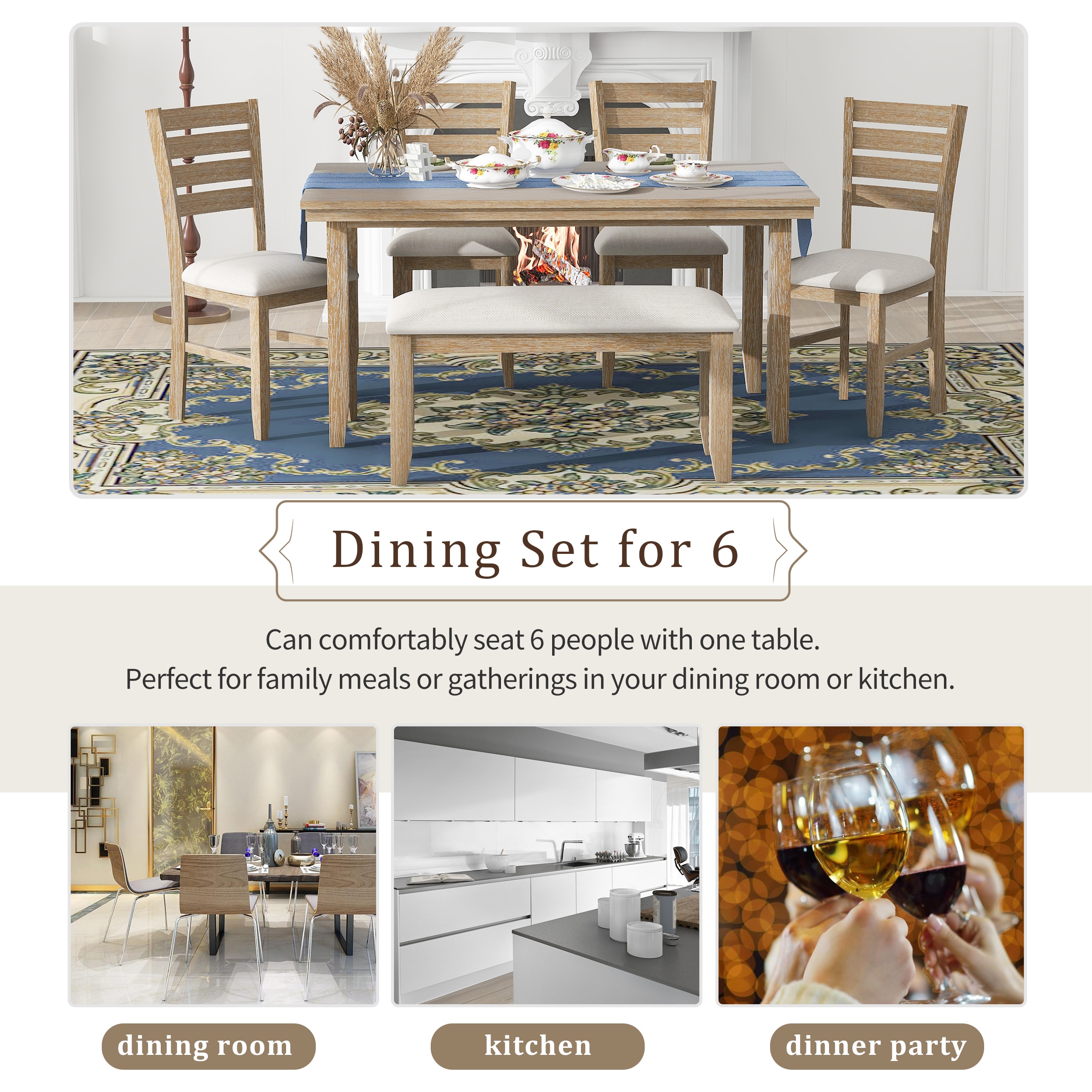 JANSNO DKSELL006 Dining-Sets - View #3