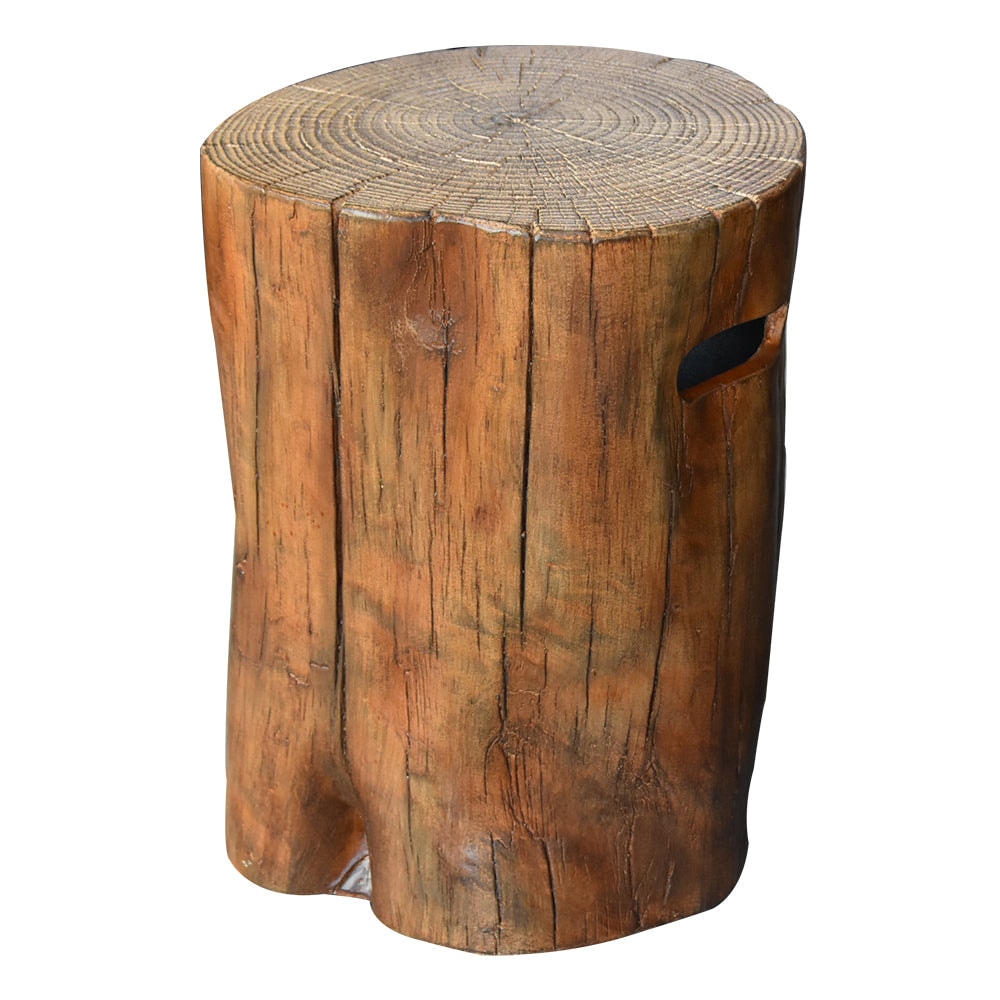 Elementi ONB01-118RW-1 15-Inches Brown Concrete Fire Pit Propane tank cover