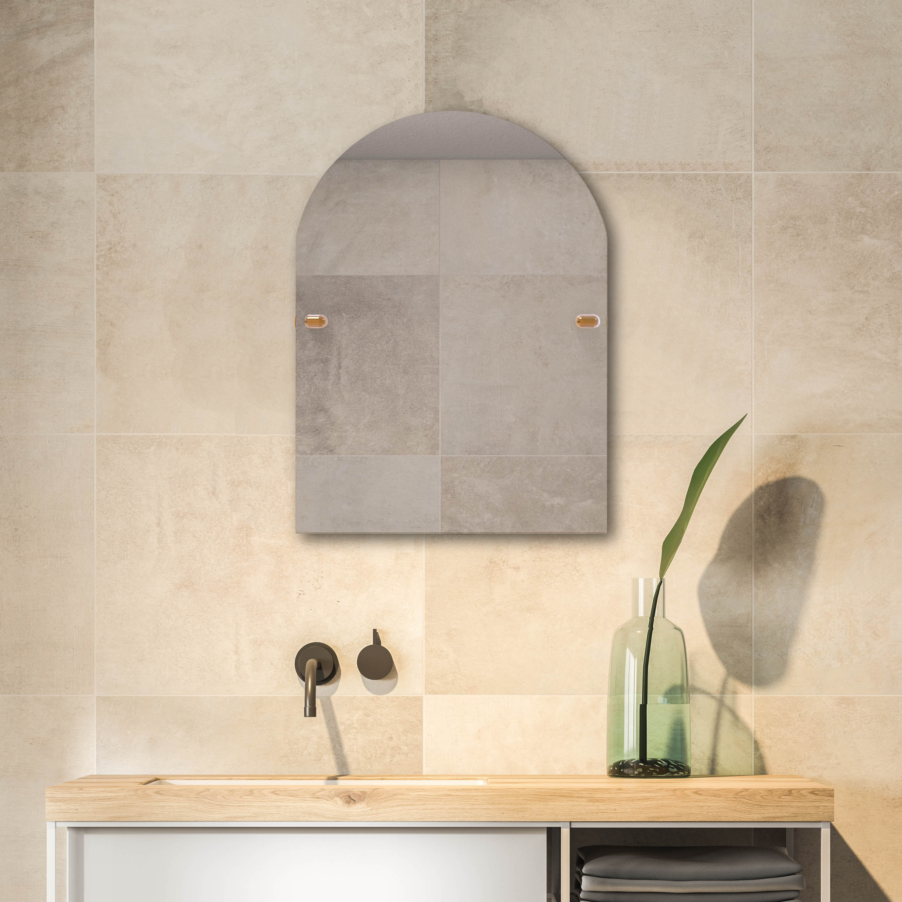 Allied Brass TA-94-BBR Framed-Bath-Mirrors - View #3