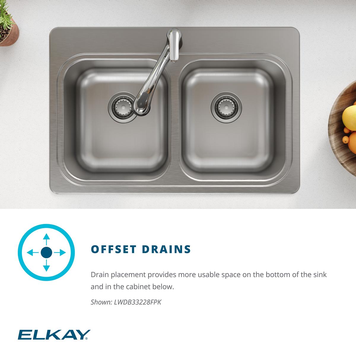 Elkay LWDB332284FP Kitchen-Sinks - View #9