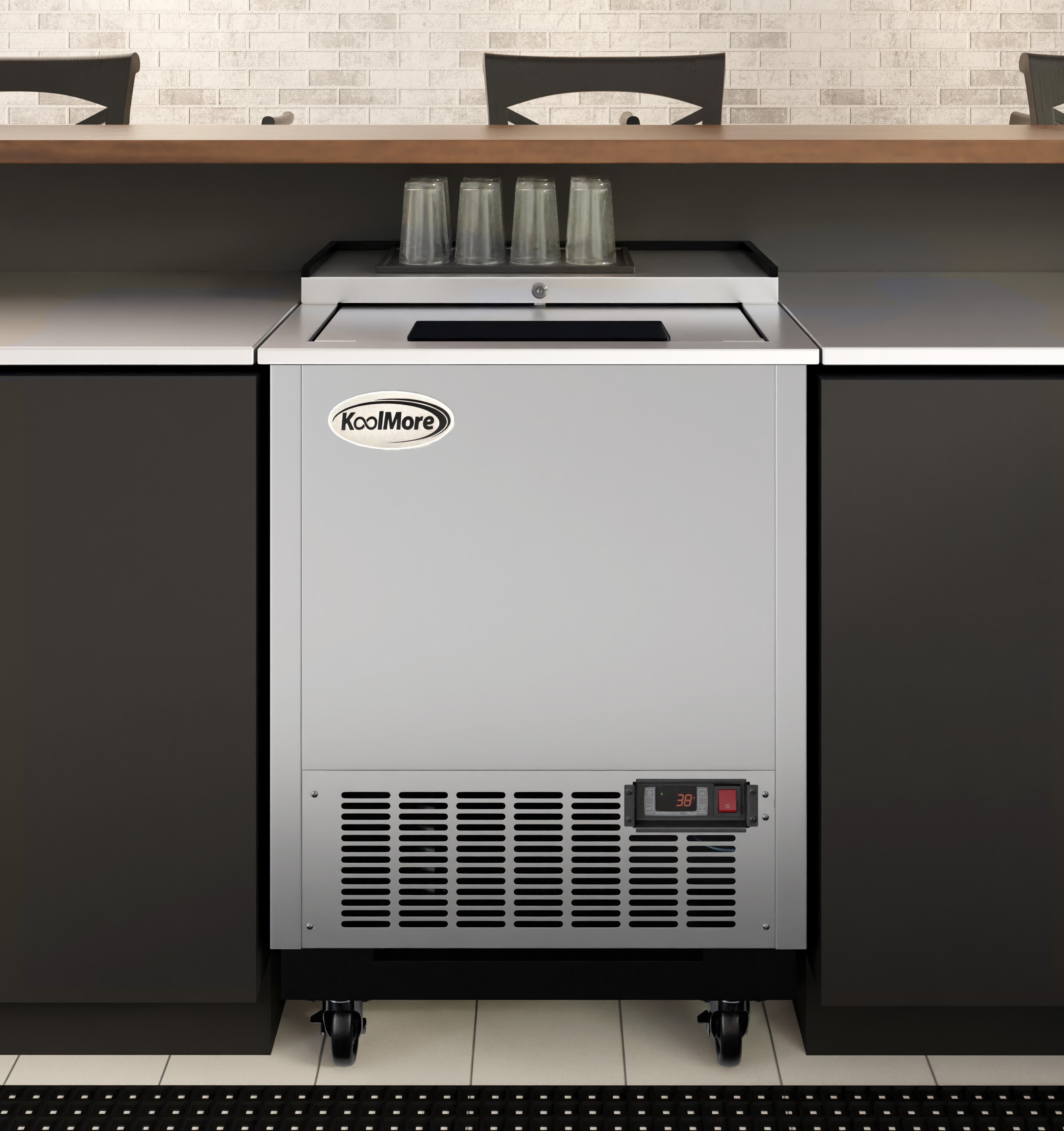 KoolMore LOW-KM-GF25-SS Commercial-Freezers - View #2