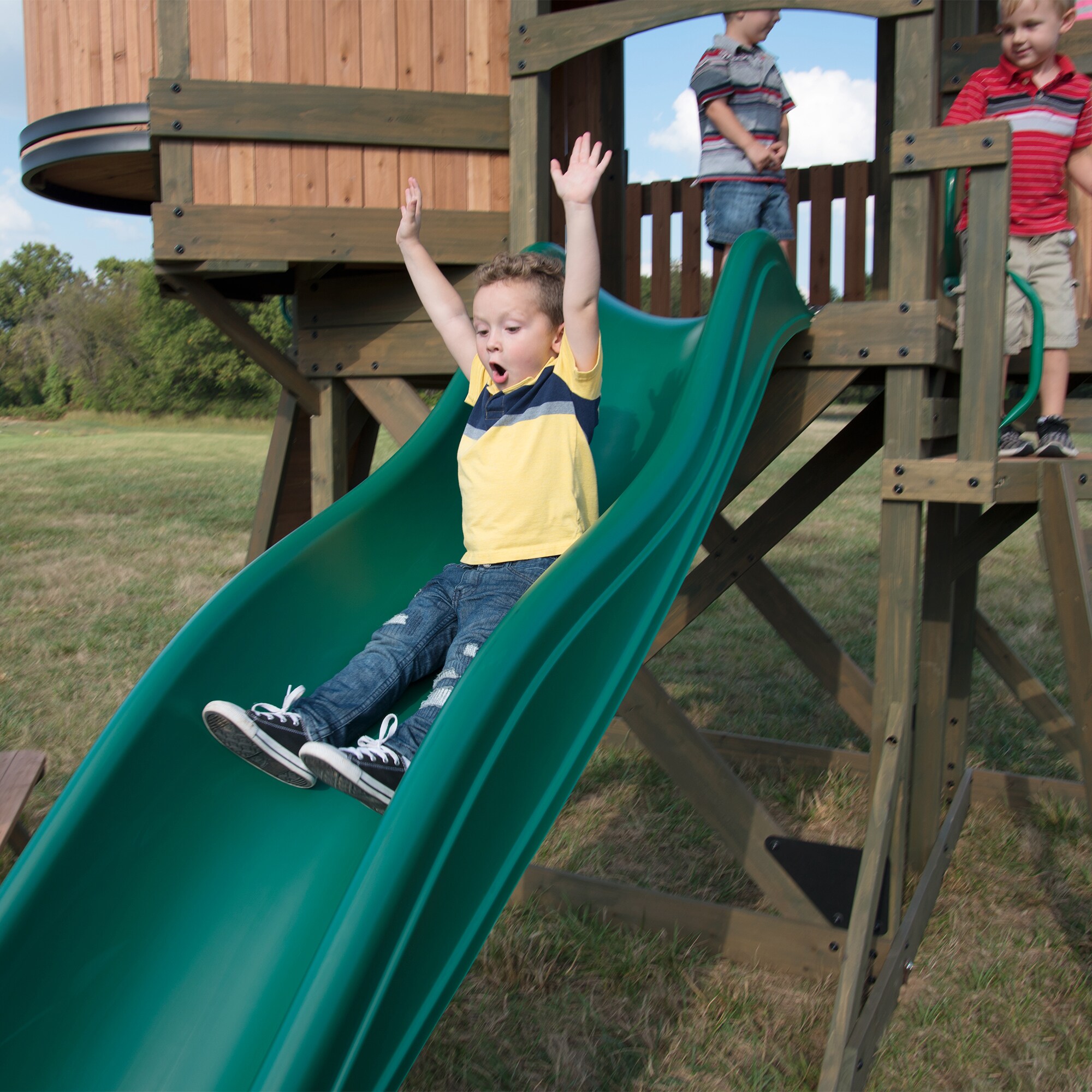 Backyard Discovery 1801318COM playhouses - View #5