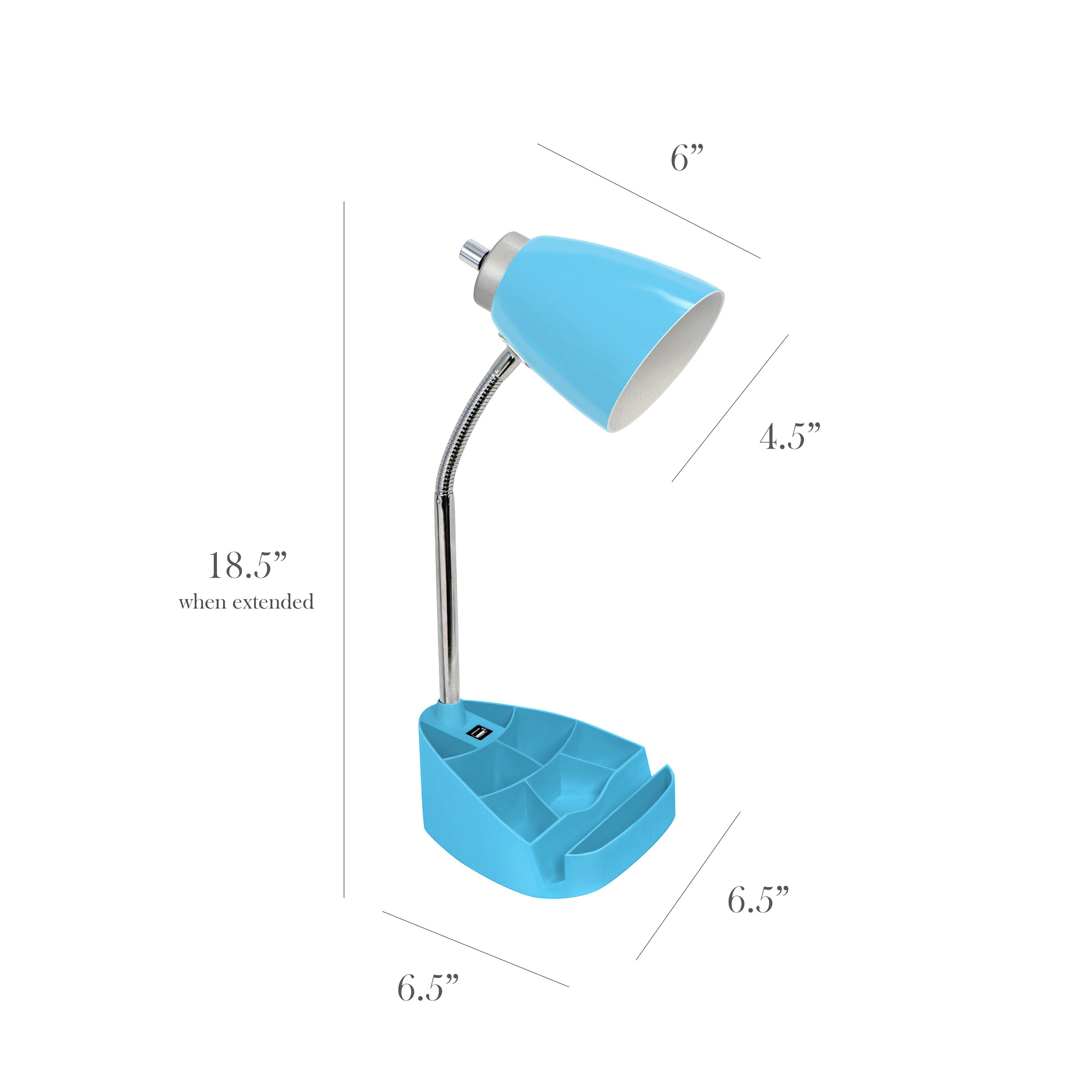 LimeLights LD1056-BLU Desk-Table-Lamps - View #2