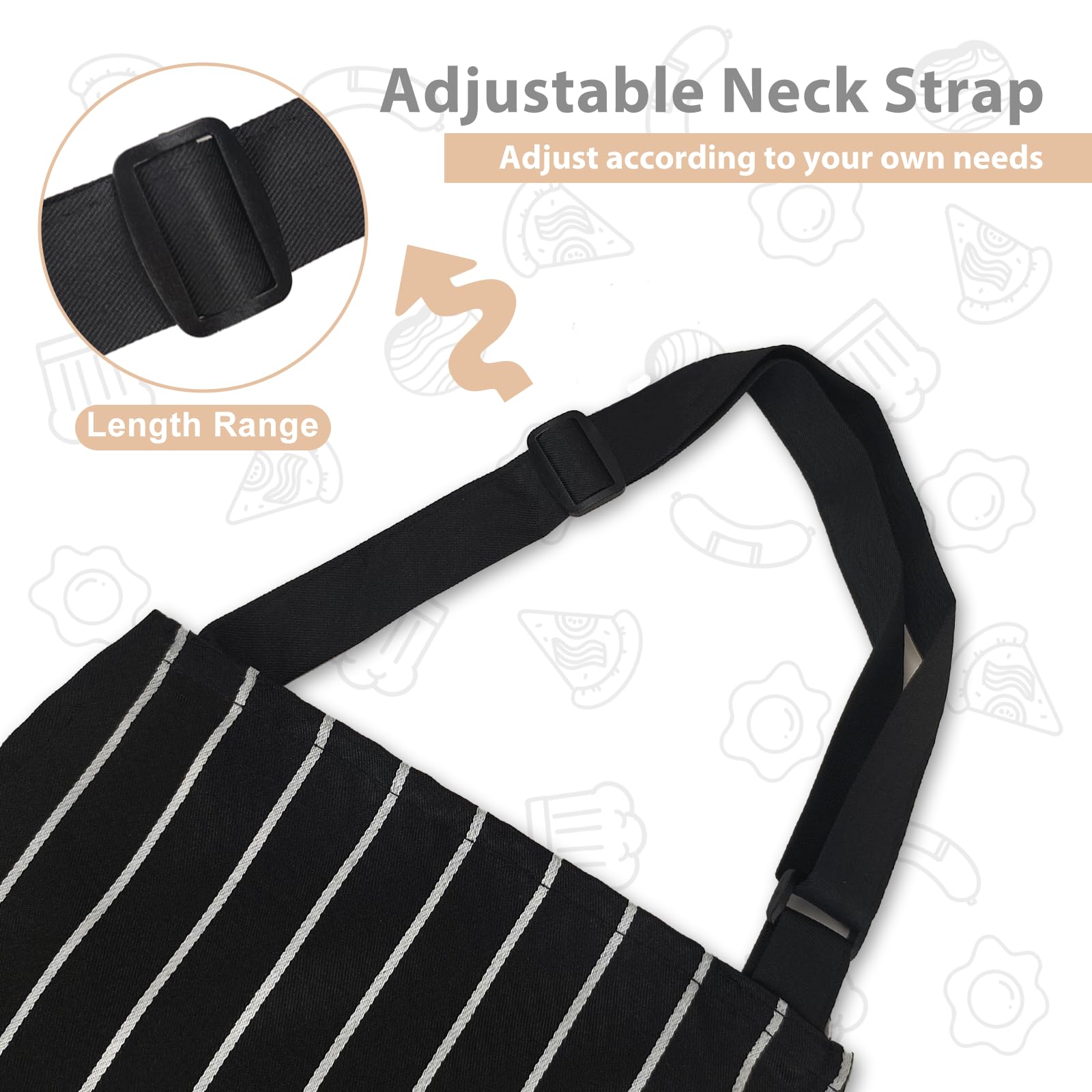 Aoibox LAB6PNT3 Cooking-Apparel - View #4
