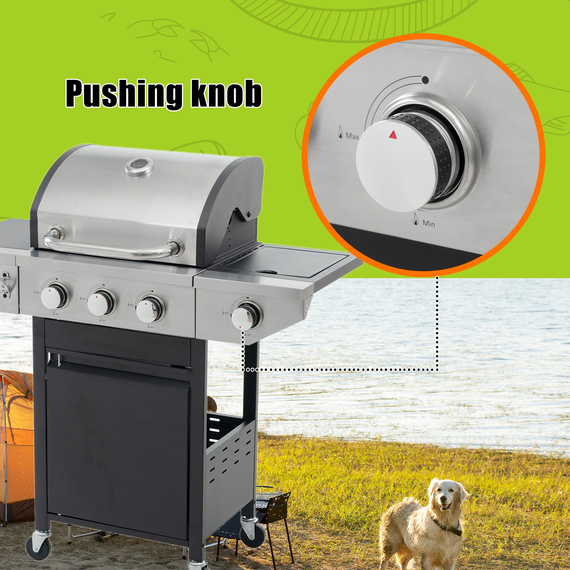 LOVMOR SF-WO-W3212P279747 Gas-Grill - View #3