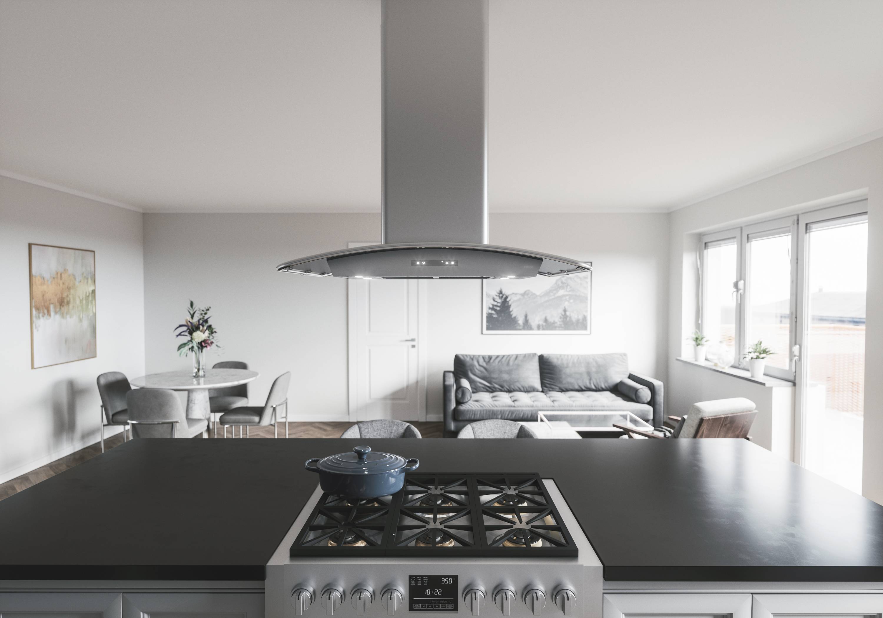 Zephyr ZML-E42CS Island-Range-Hoods - View #4