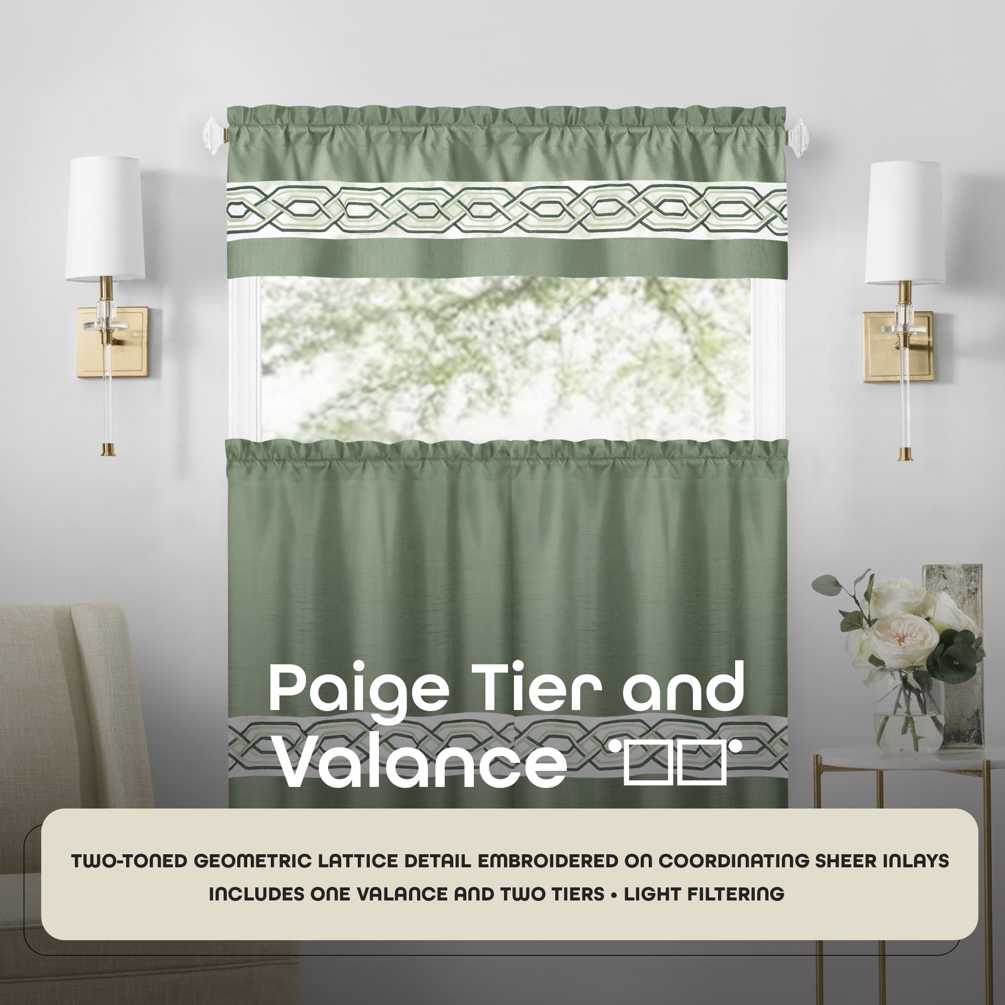 Achim PATV36GR12 valances - View #2