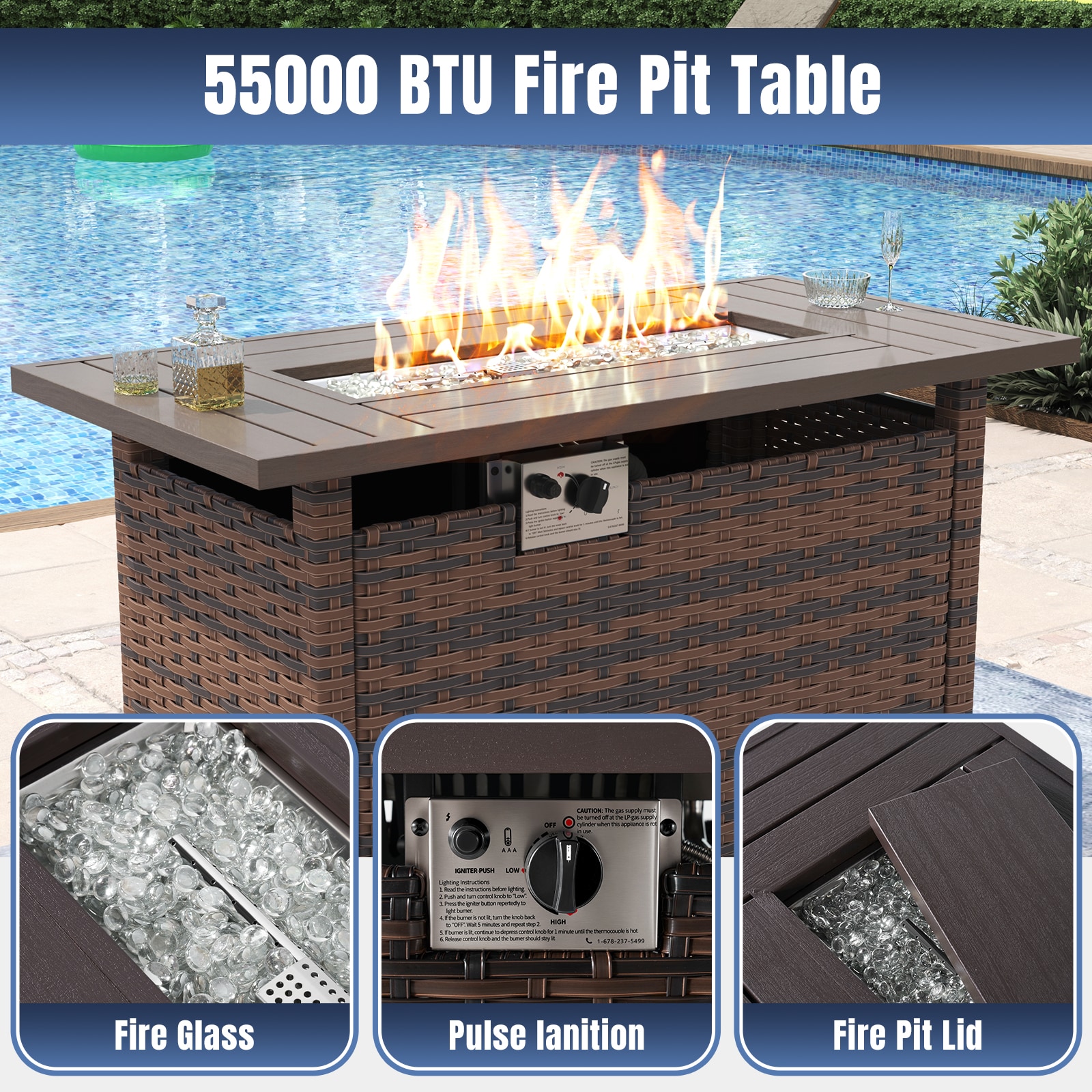 Bapipro BP3907G25 Patio-Conversation-Sets - View #4