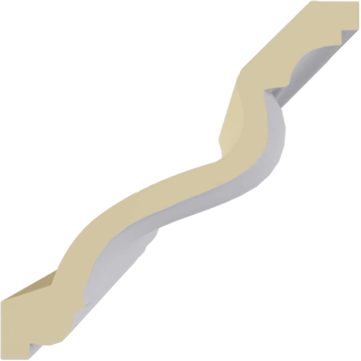 Ekena Millwork MLD04X04X05CI-CASE-8 Crown-Moulding - View #2