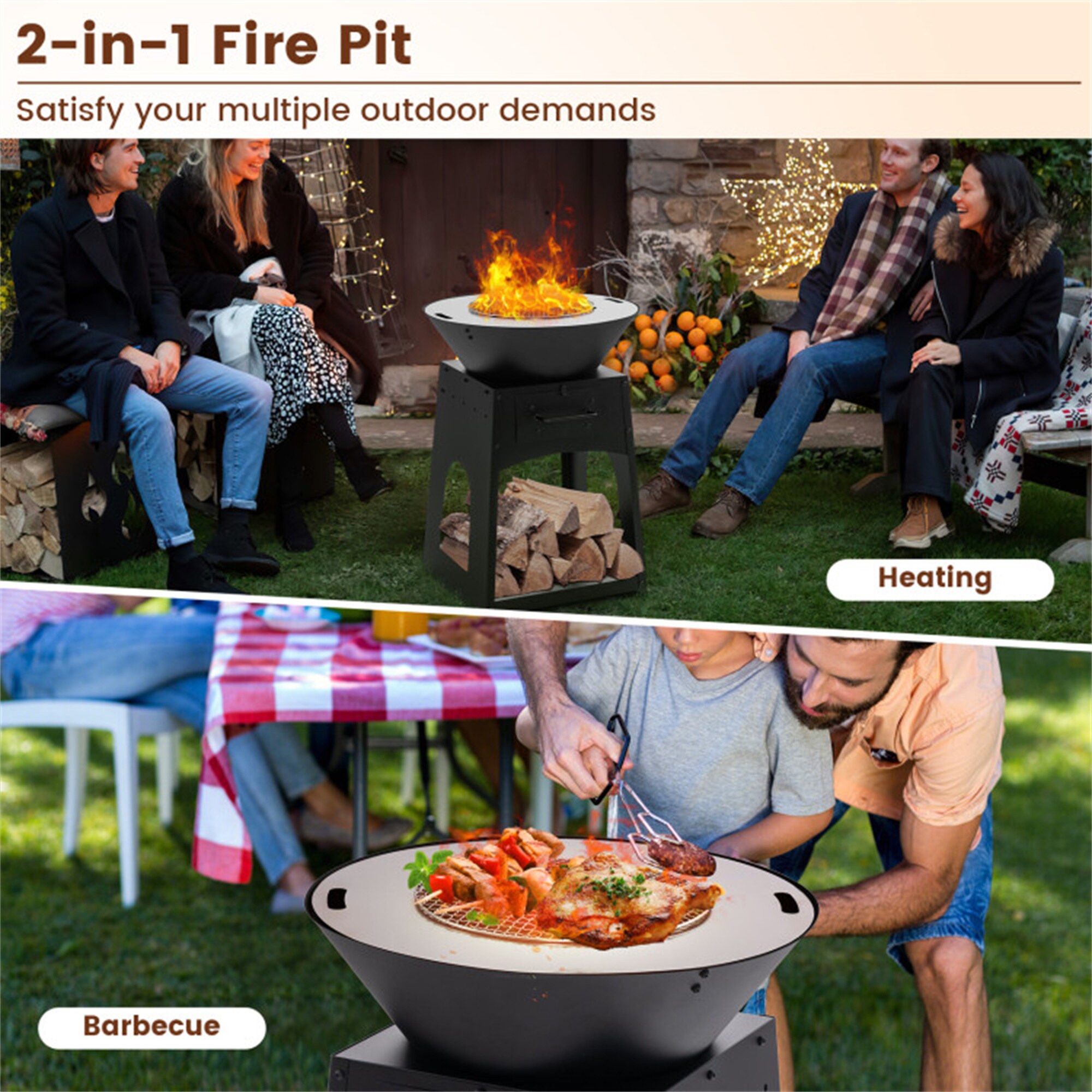 BABOOM BOM-10303-CO Outdoor-Woodburning-Firepits - View #9