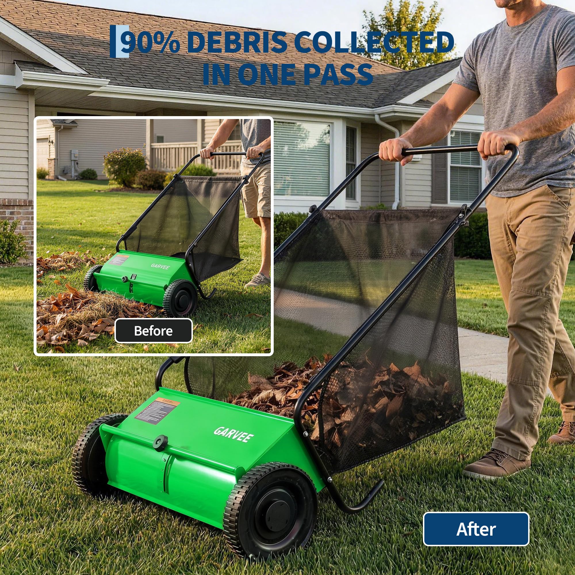 Garvee LYUTRPPG-34V3T4M6 lawnsweeper - View #4