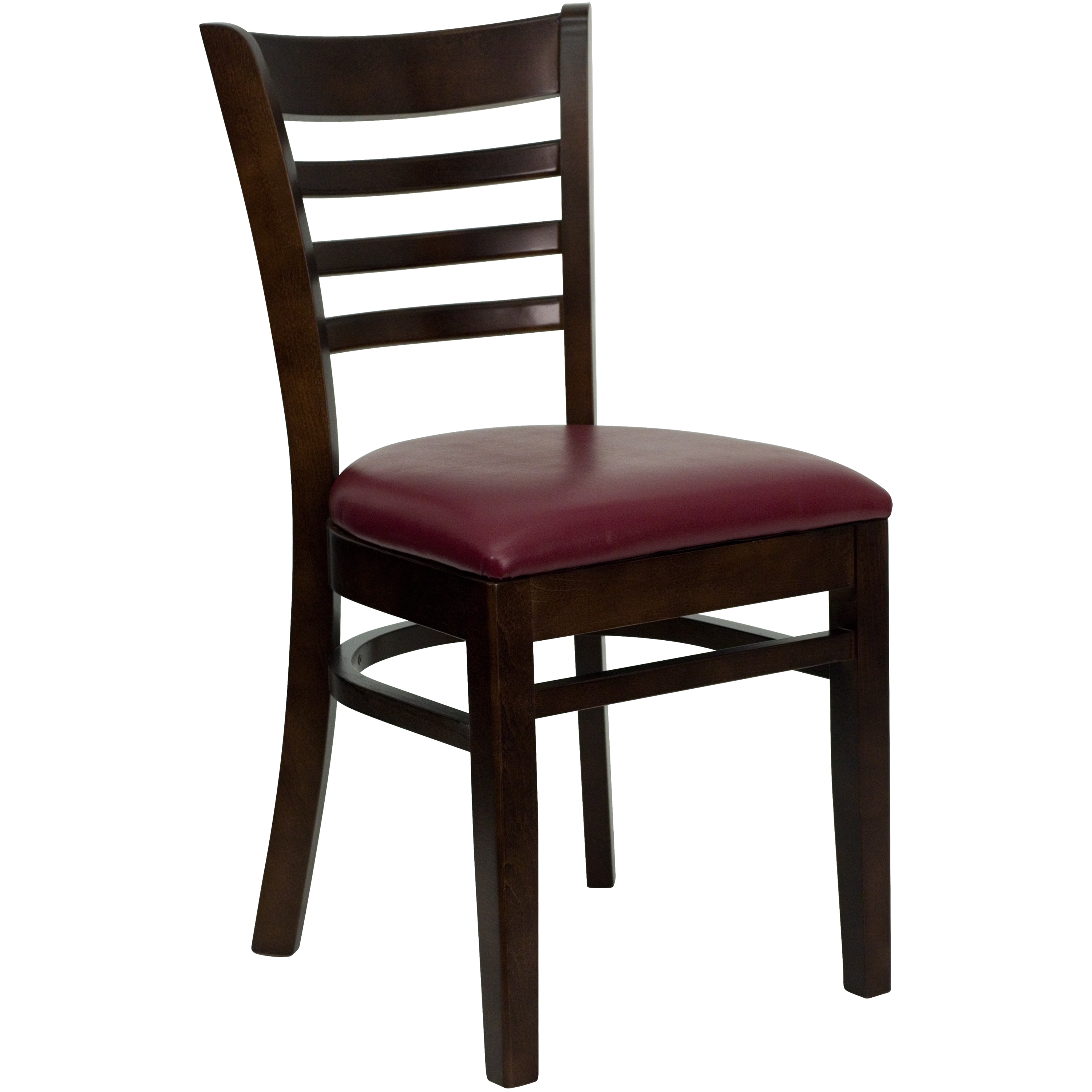 Flash Furniture 847254001199 Contemporary/Modern Vinyl Upholstered Dining Side Chair (Wood Frame)