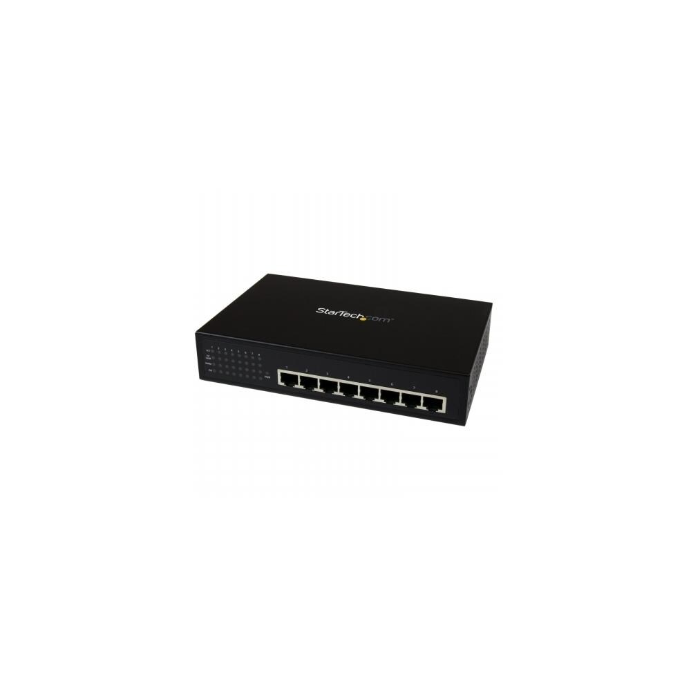 StarTech DHIES81000POE Startech IES81000POE 8 Port Poe Switch