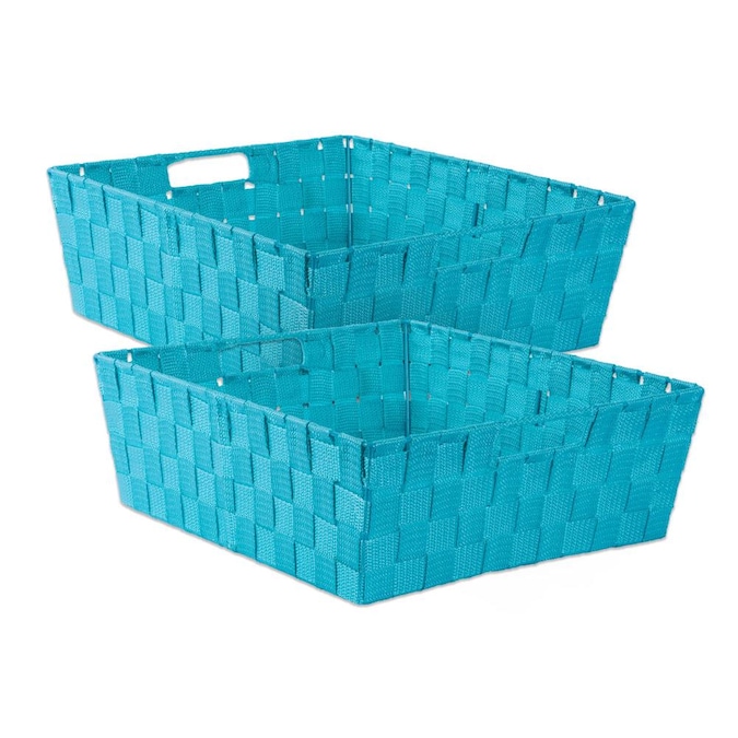 Storage Bins Baskets, Teal Storage Baskets