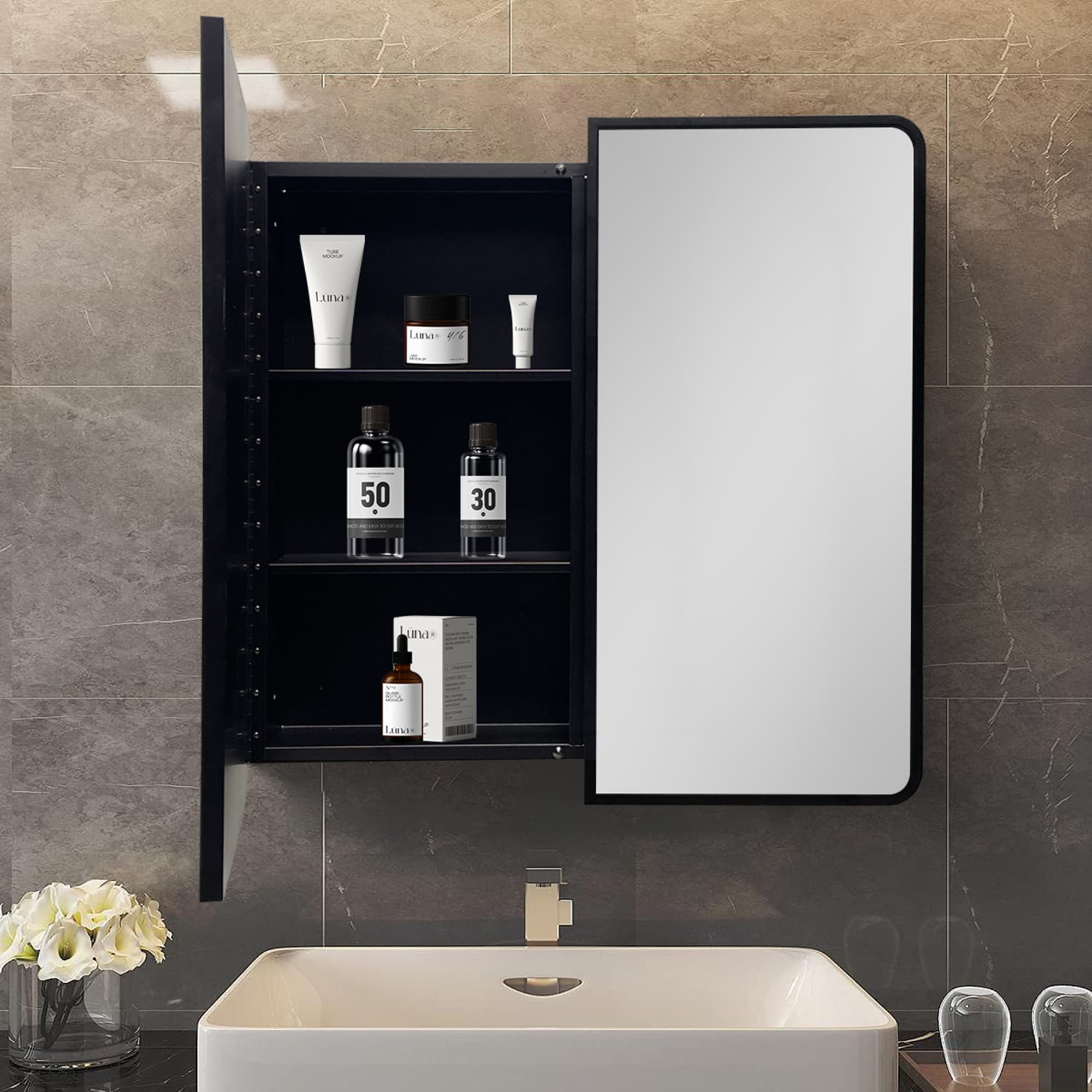 Bybafun YD5300025 Bathroom-Medicine-Cabinets - View #11