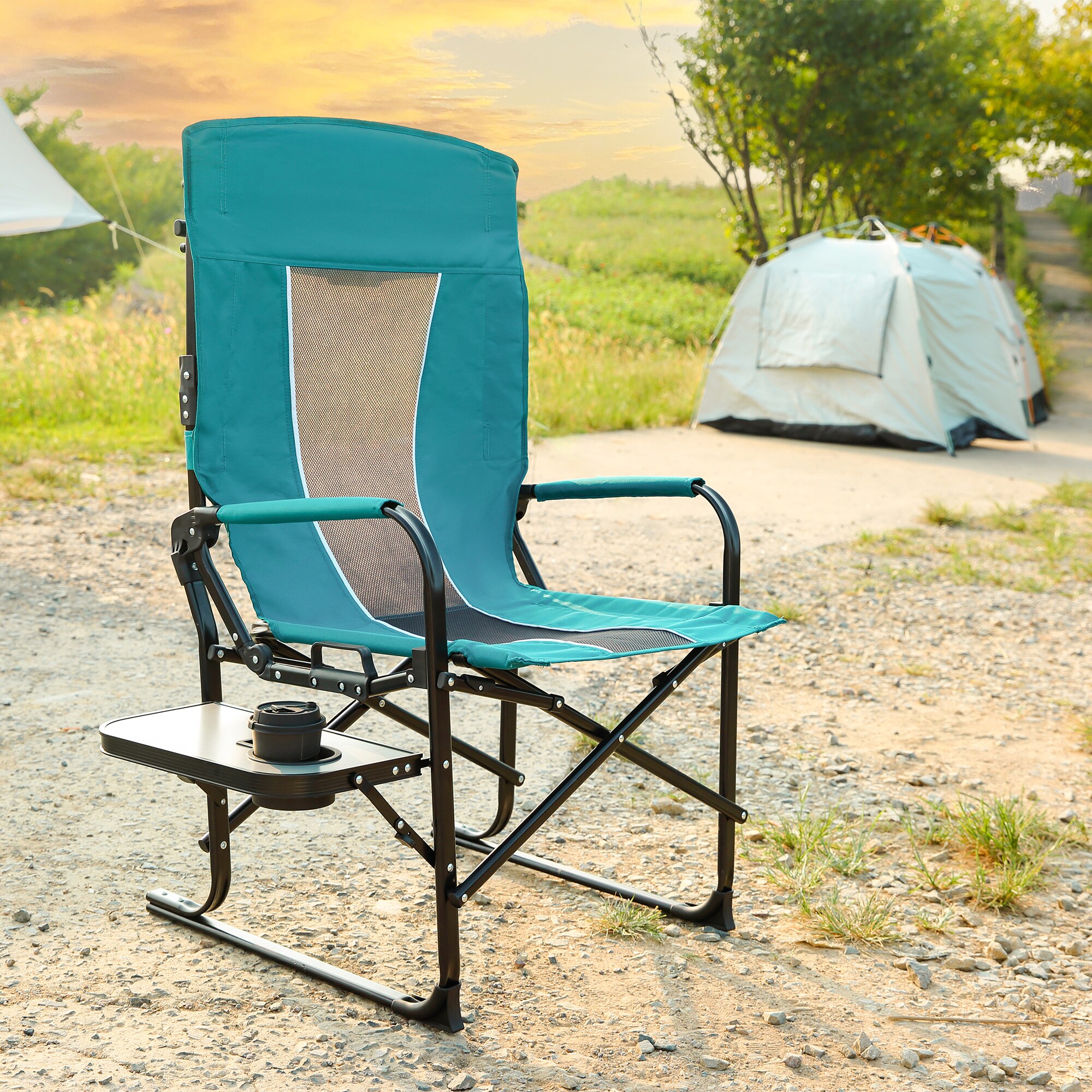 Mondawe MO-P2AC2417GBK1 Beach-Camping-Chairs - View #2