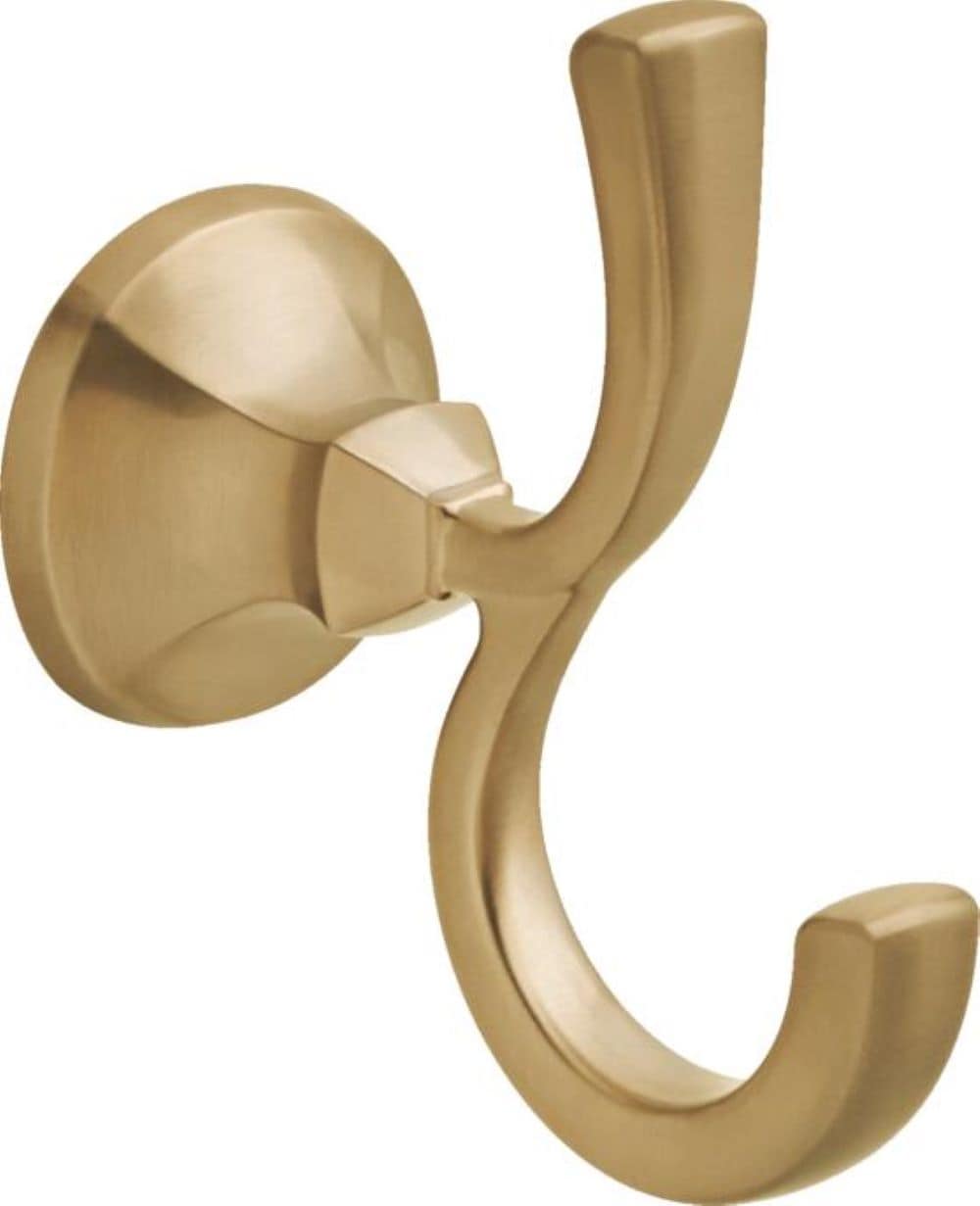 Delta 76435-CZ Ashlyn Champagne Bronze Double -Hook Wall mount Towel Hook
