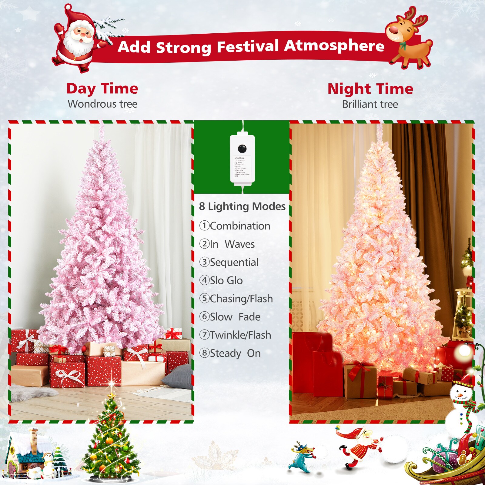 Forclover HYFE-23667US Artificial-Christmas-Trees - View #8