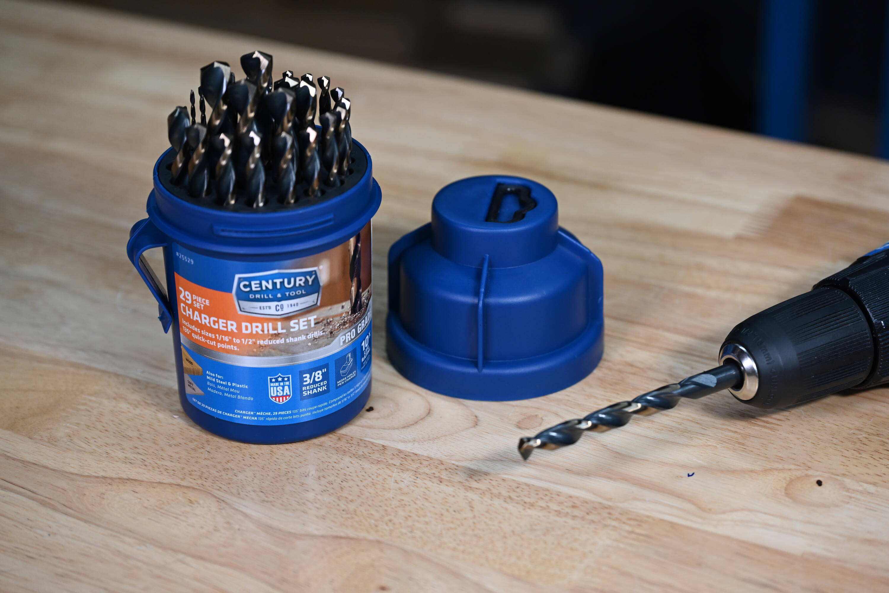 Century Drill & Tool 25529 Metal-Twist-Drill-Bits - View #7