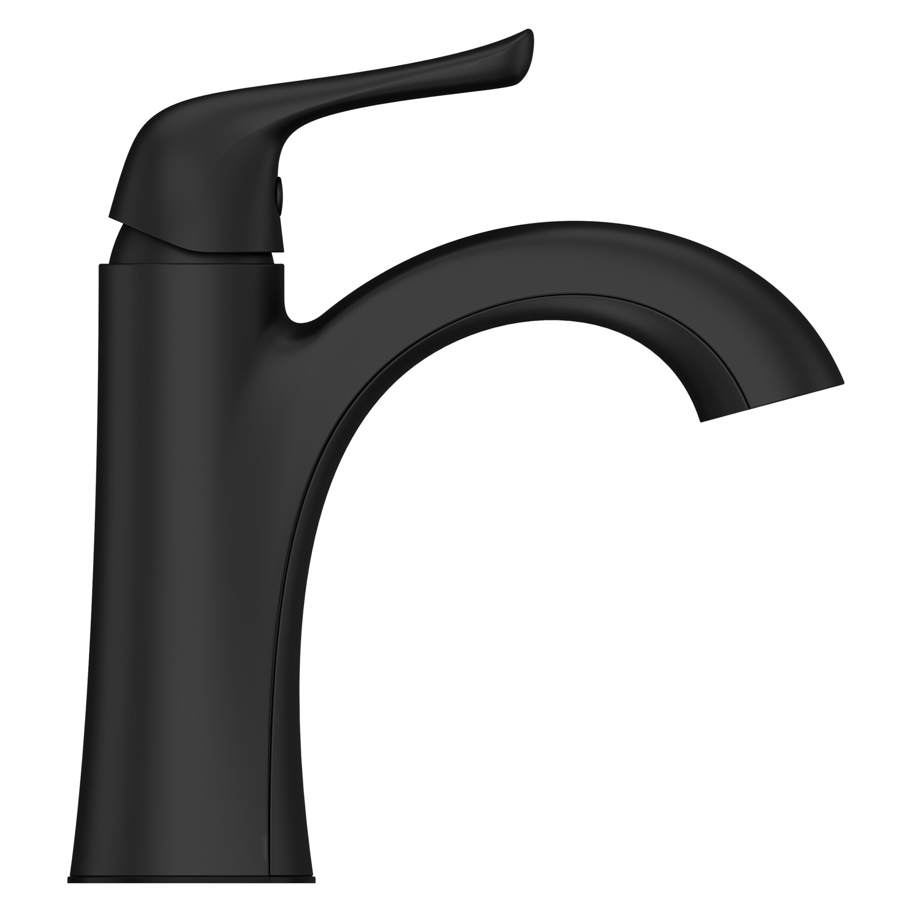 Pfister Willa Spot Defense Matte Black 4-in centerset 1-Handle ...