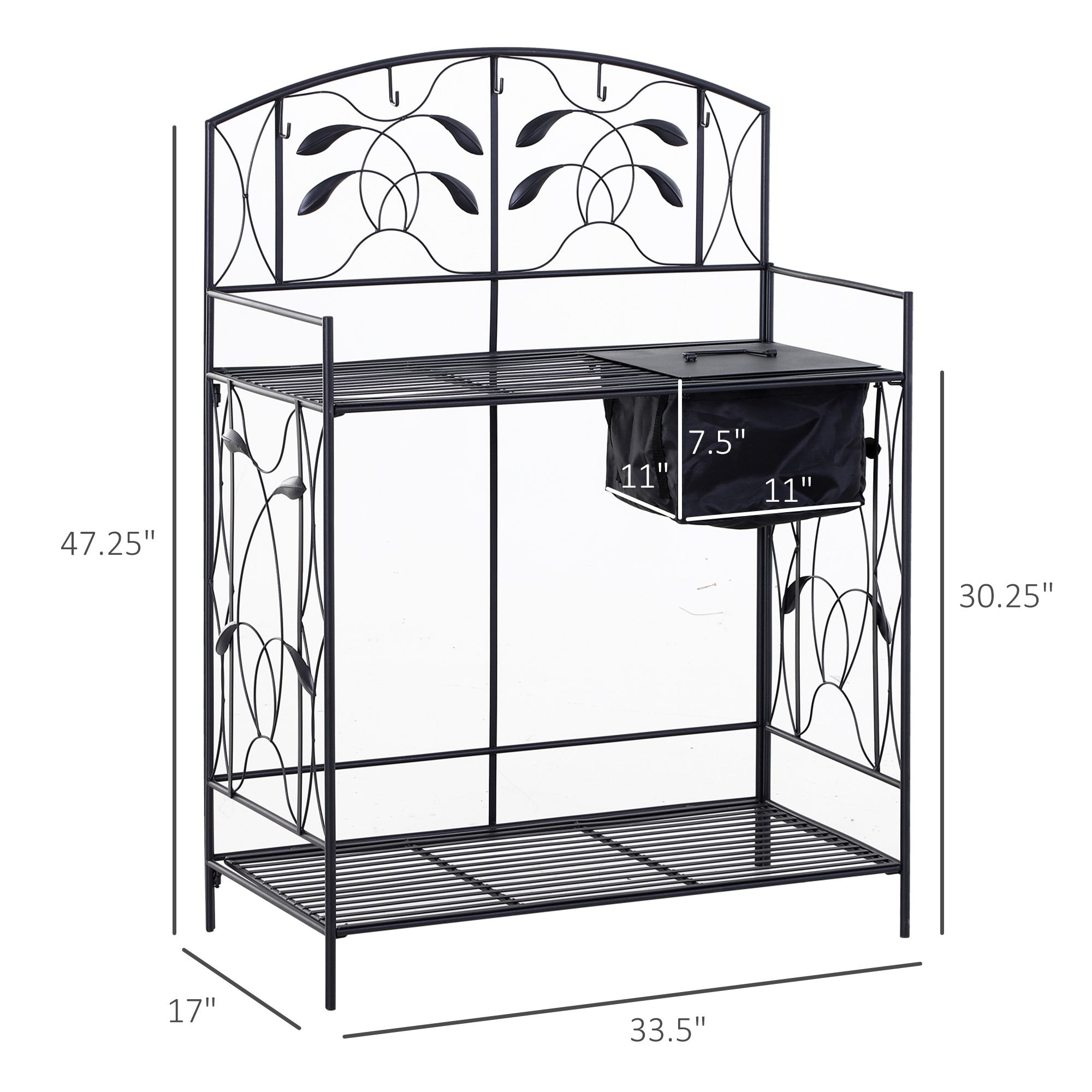 Outsunny 845-318 Potting-Benches - View #3