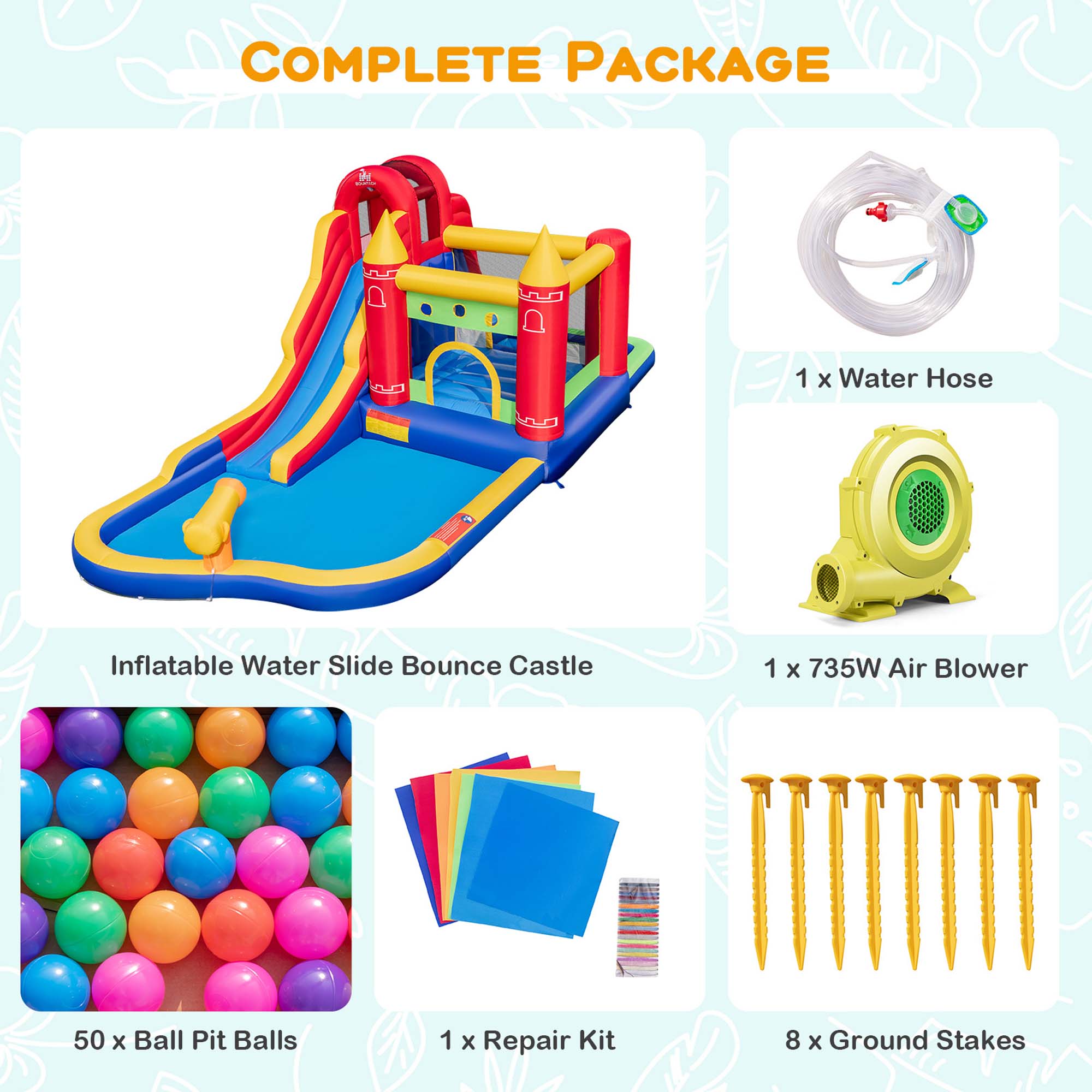 Costway CSHY006926 Bounce-Houses - View #8