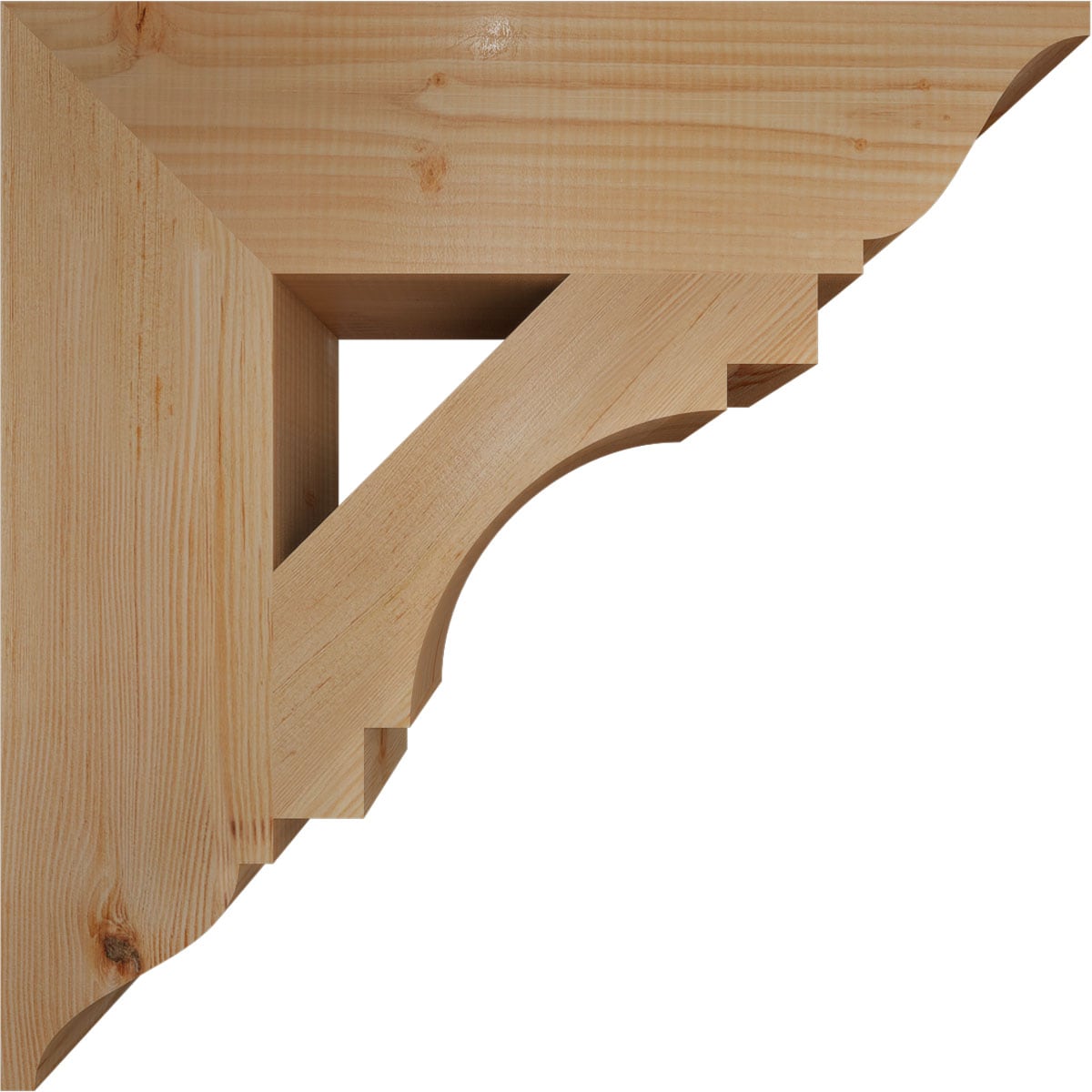 Ekena Millwork BKT06X24X24MRC01SDF Exterior-Brackets-Braces - View #3