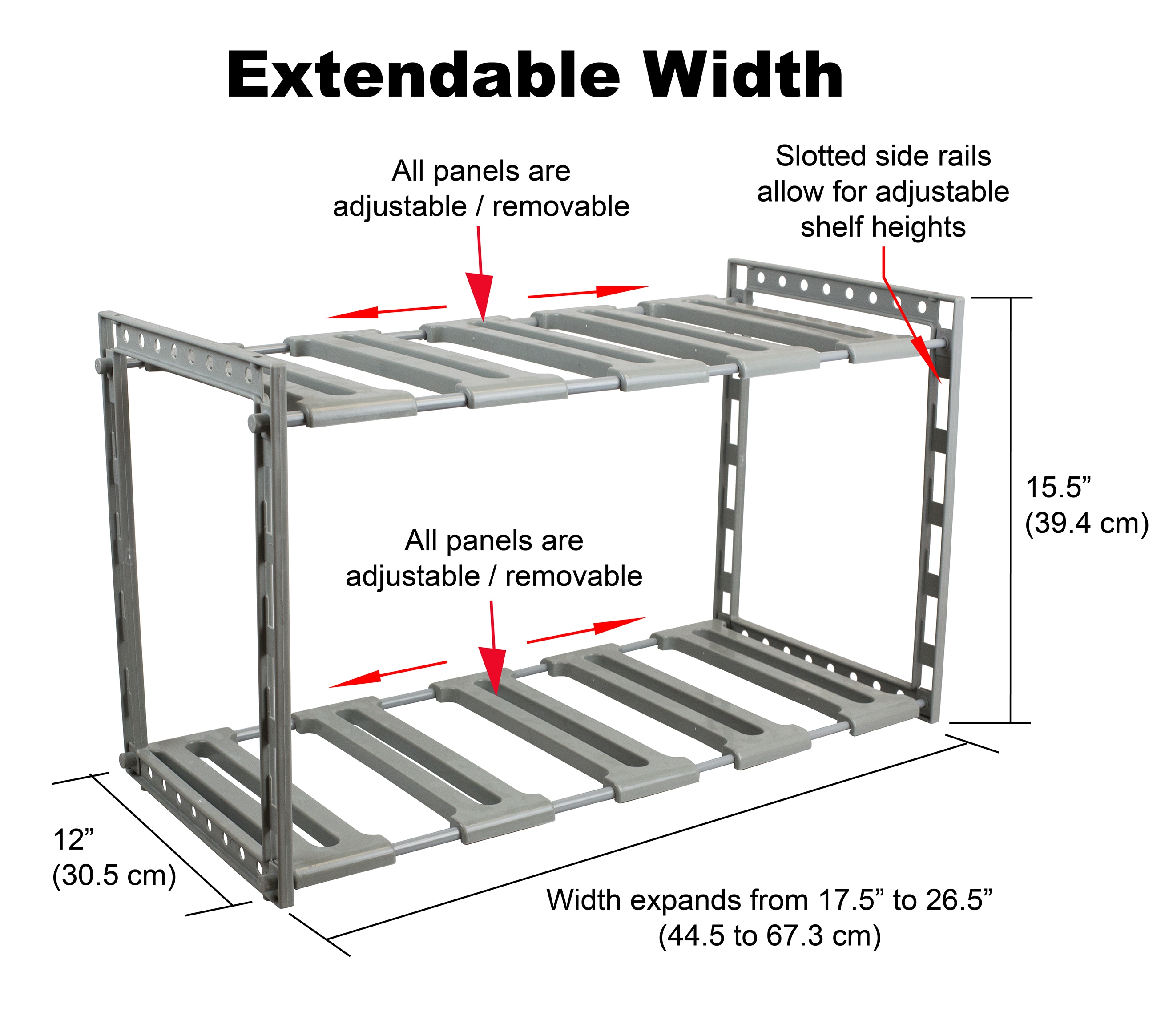 Home Basics LOW57541 Pull-Out-Cabinet-Baskets - View #6